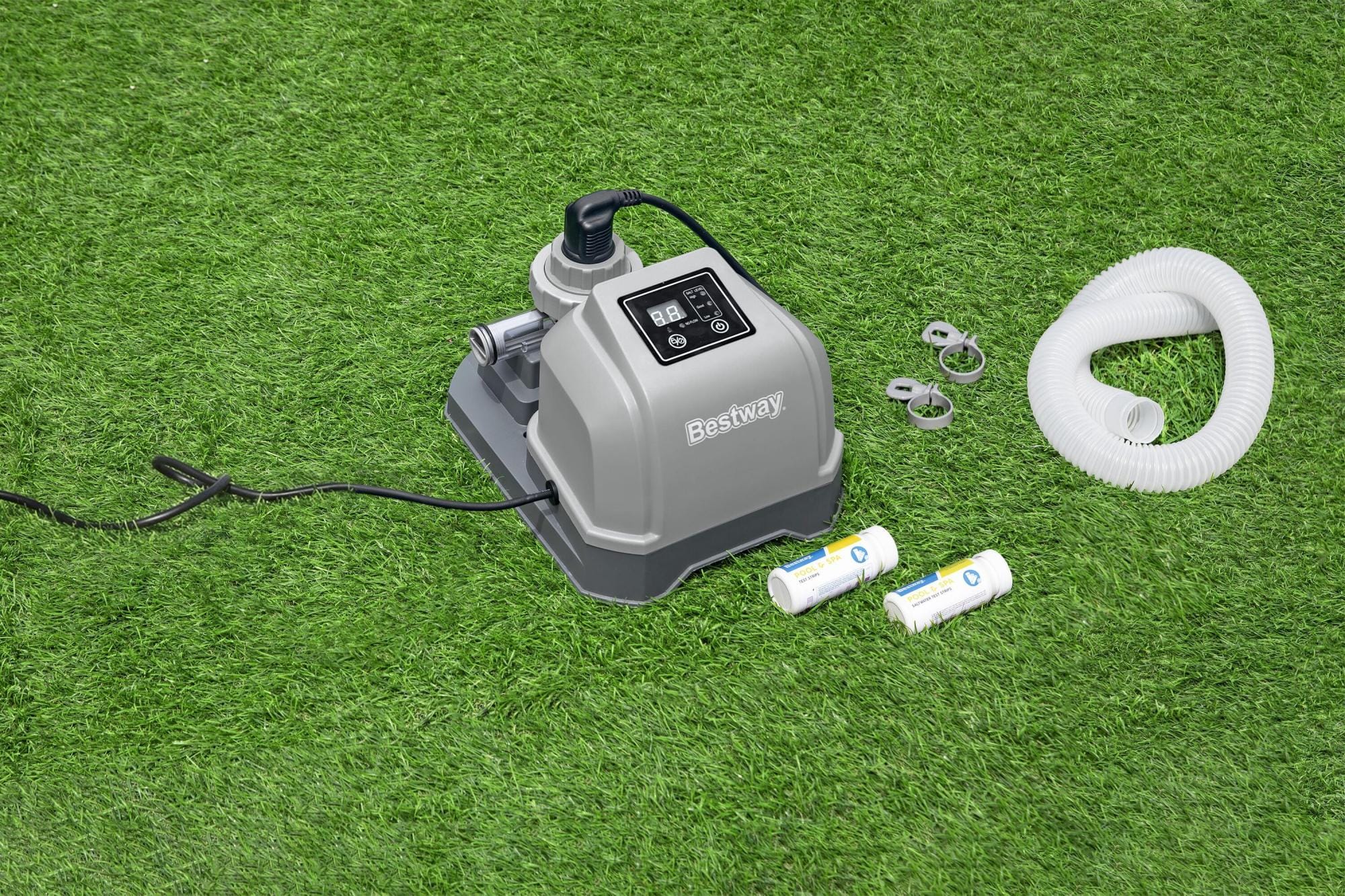 Trattamento chimico dell'acqua Cloratore a sale per piscina da 2 G/H Bestway 5