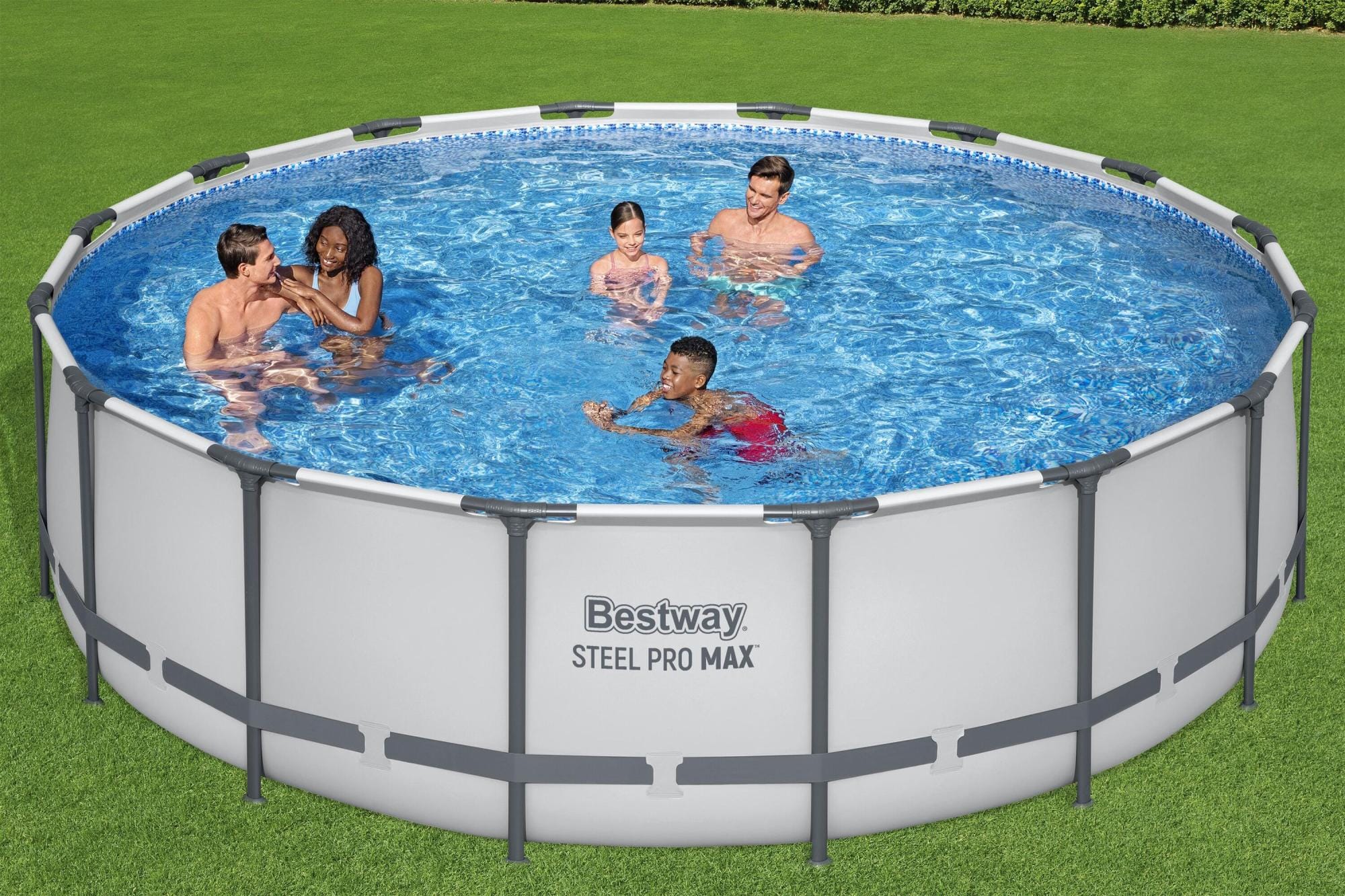 Piscine fuori terra Piscina base struttura e liner Steel Pro Max 488x122 cm Bestway 2