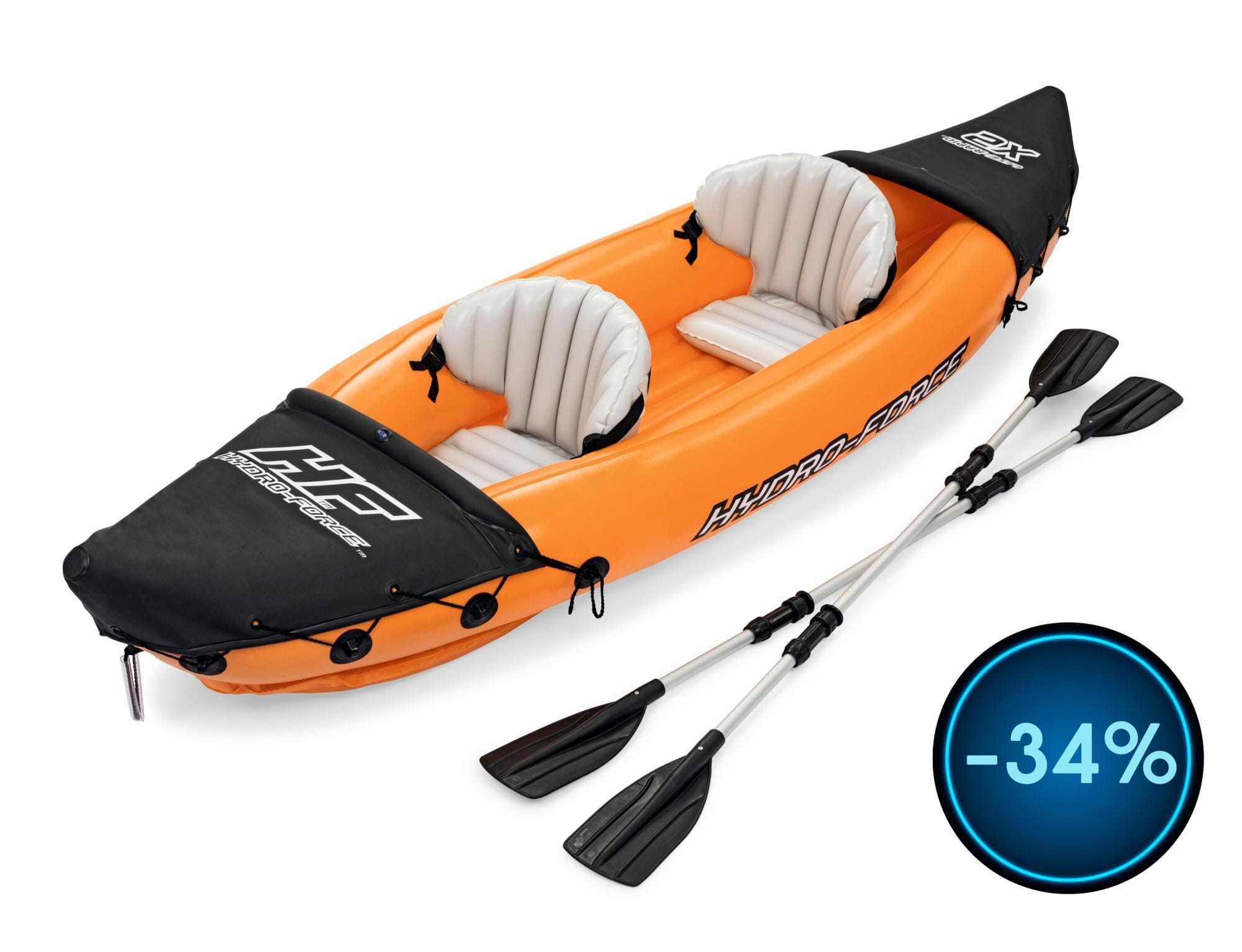 Sport Acquatici Kayak gonfiabile Lite-Rapid, 2 posti da 321x88 cm Bestway 1