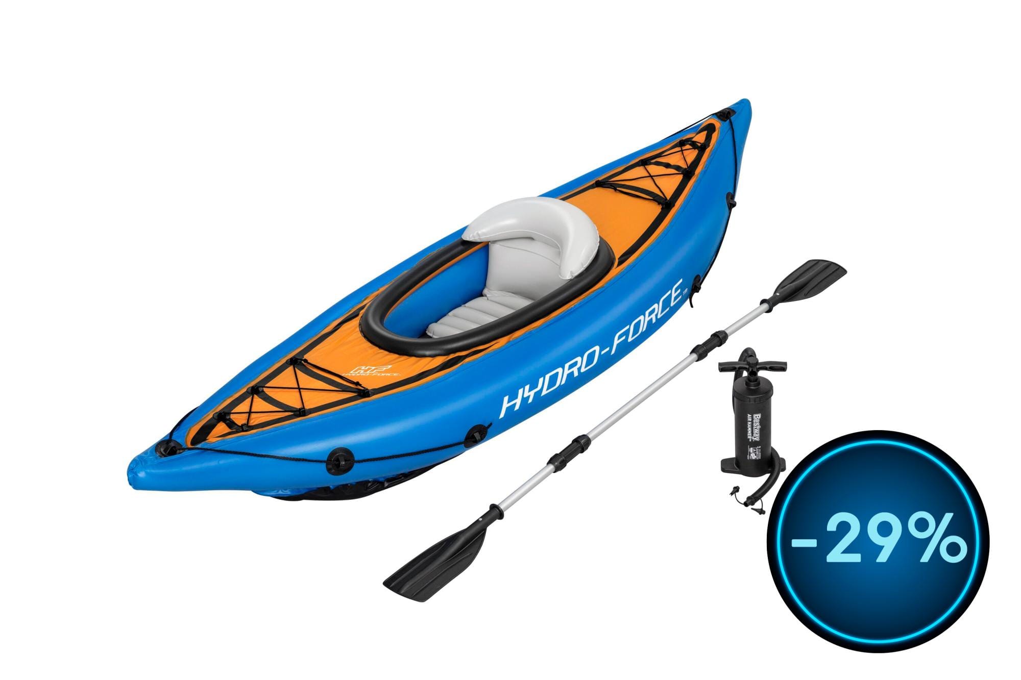 Sport Acquatici Kayak gonfiabile Cove Champion, 1 posto da 275x81 cm Bestway 1