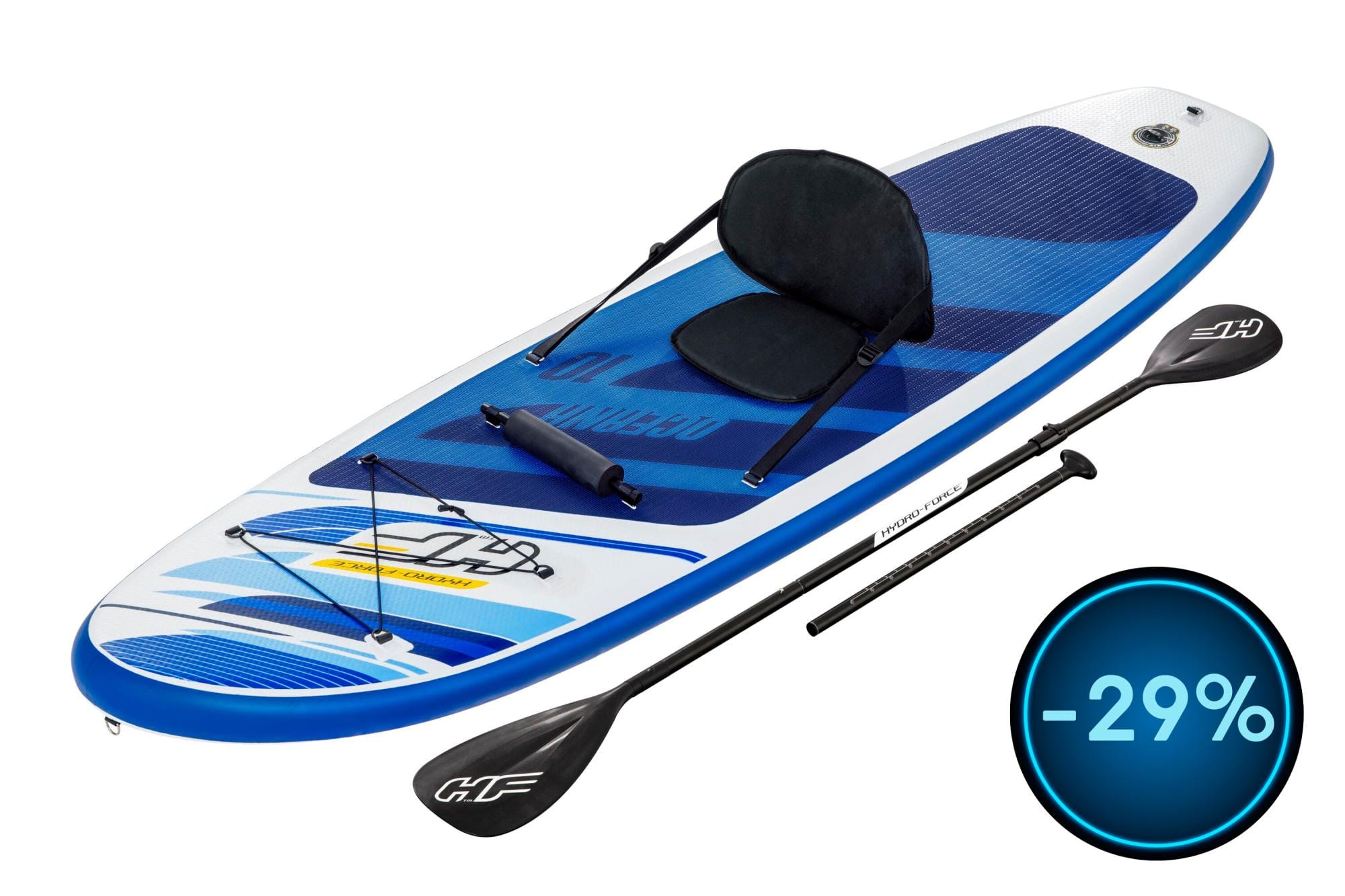 Sport Acquatici Tavola da SUP e kayak gonfiabile Oceana da 305x84x12 cm Bestway 1