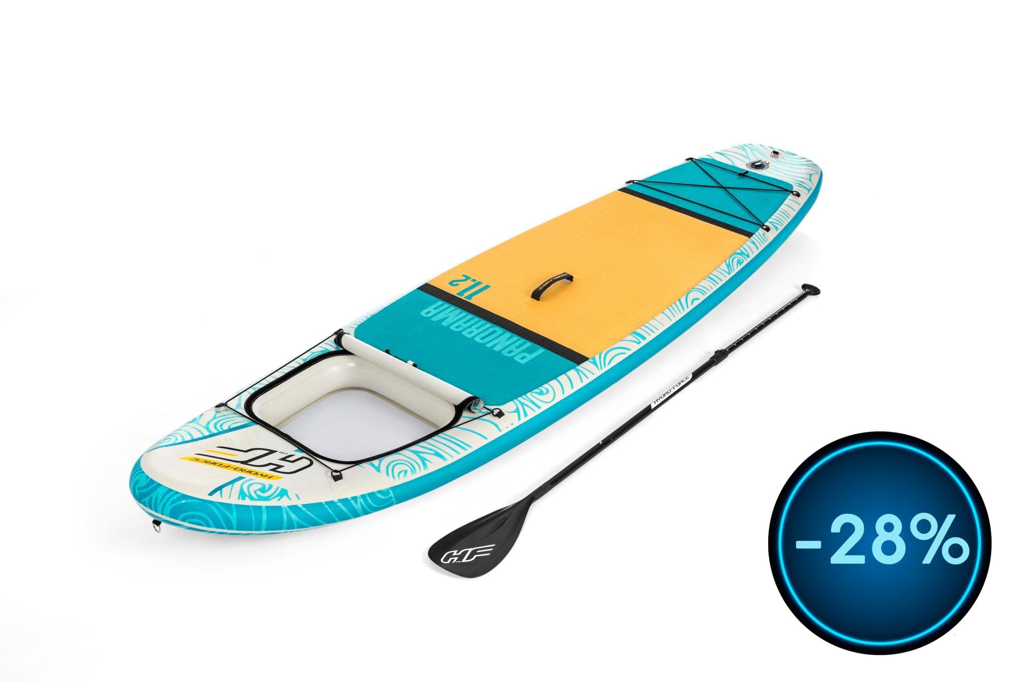 Sport Acquatici Tavola da SUP gonfiabile Panorama da 340x89x15 cm Bestway 1