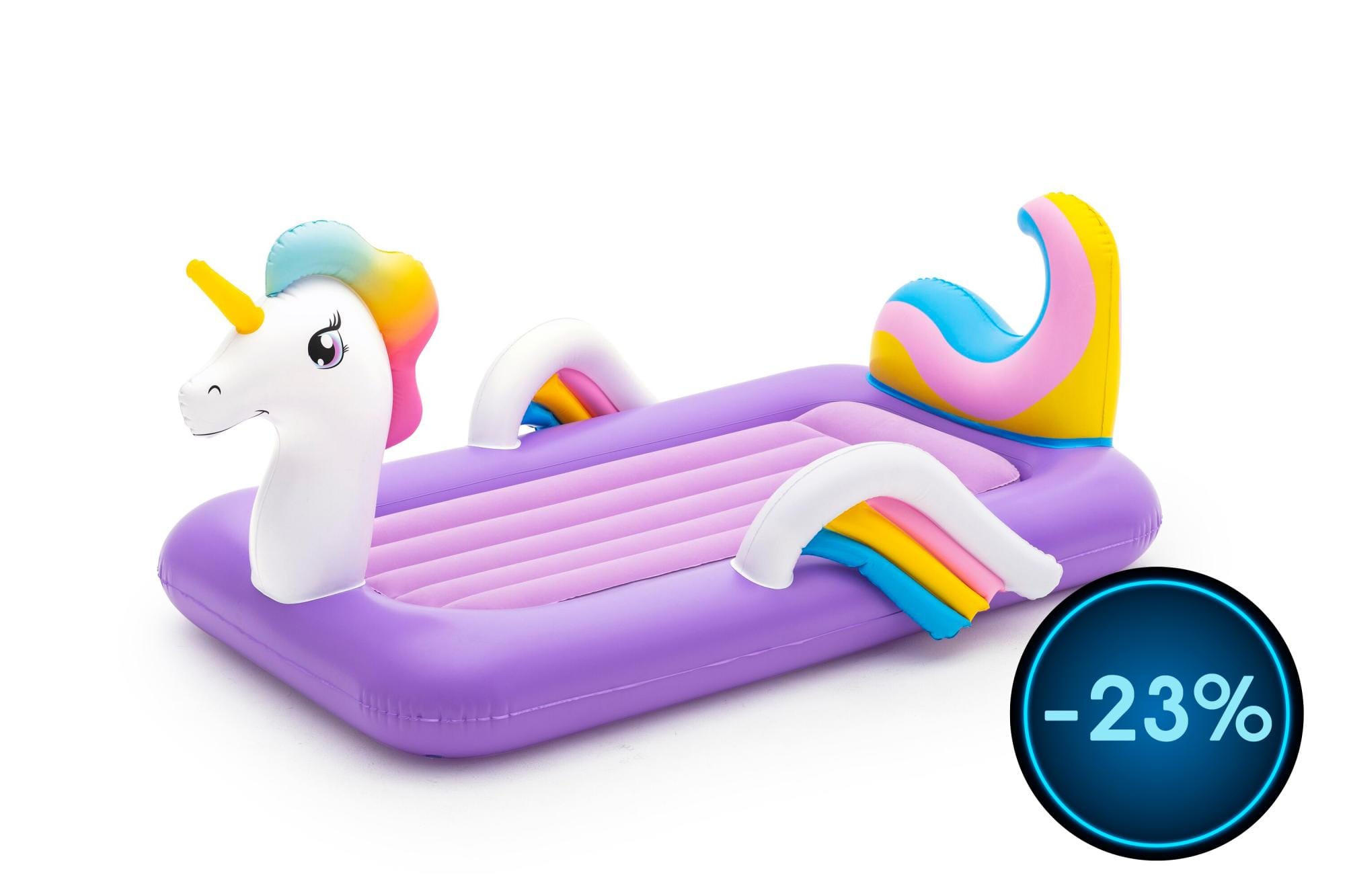 Giochi gonfiabili per bambini Materasso gonfiabile per bambini Unicorn DreamChaser Bestway 1