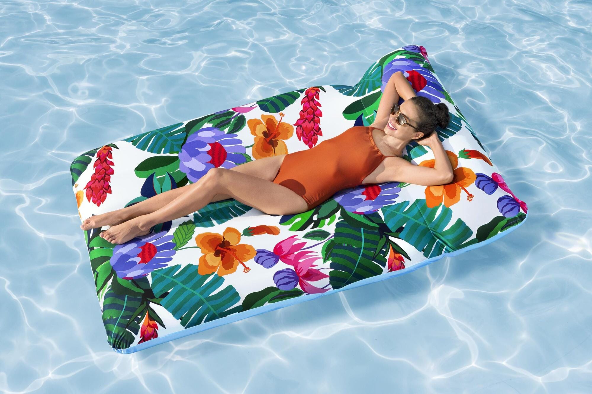 Gonfiabili mare per adulti Materassino gonfiabile in tessuto Blissful Drifter Bestway 2