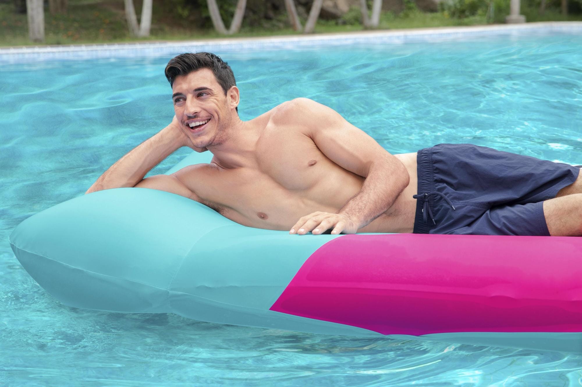 Gonfiabili mare per adulti Materassino gonfiabile Blissful Drifter in tessuto  Bestway 4