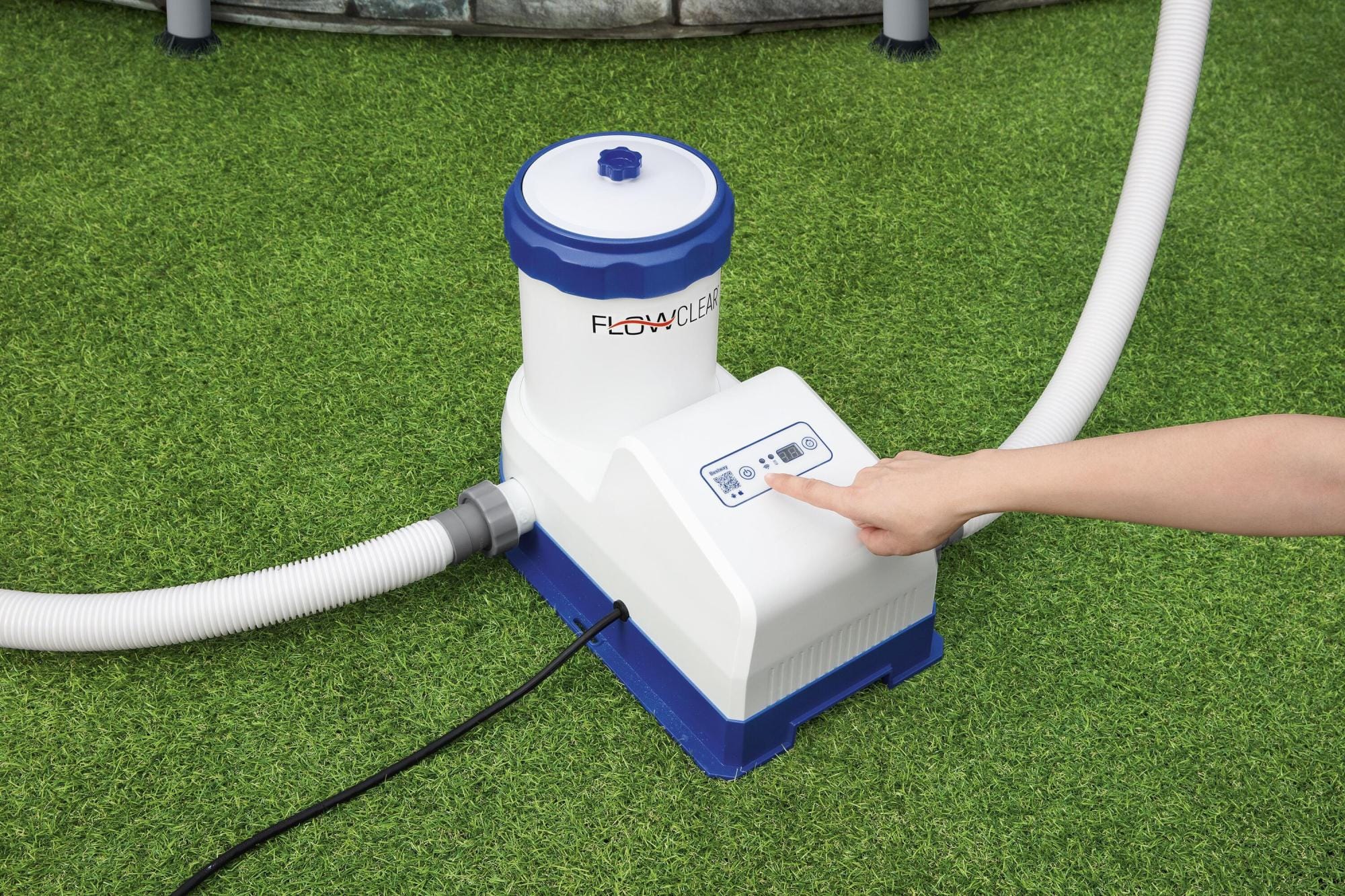 Pompe di filtraggio e Cartucce Pompa di filtraggio a cartuccia da 7.570 L/h con WiFi Bestway 1