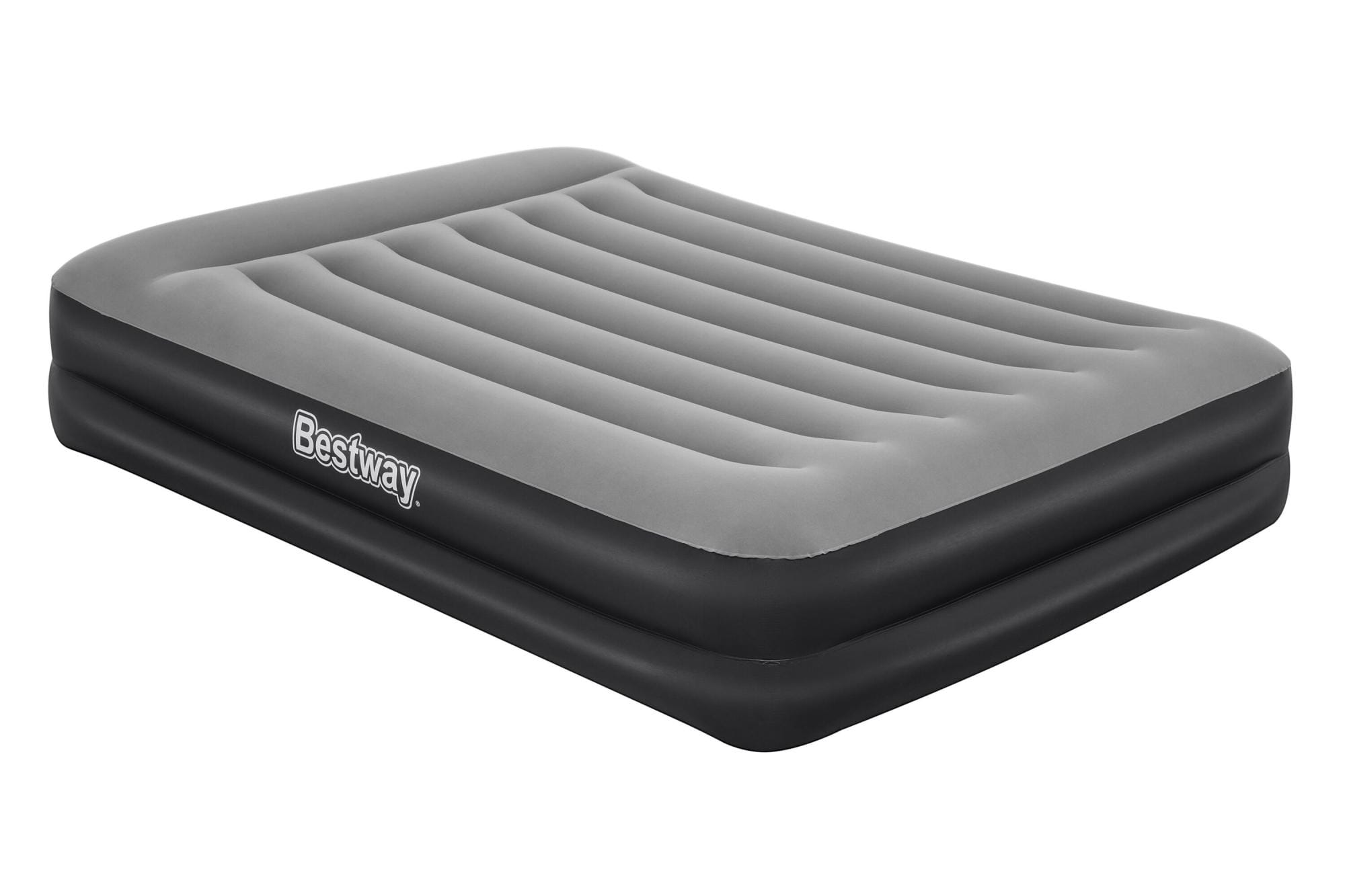 Materassi gonfiabili Materasso  gonfiabile matrimoniale nero da 203x152x46 cm Bestway 1
