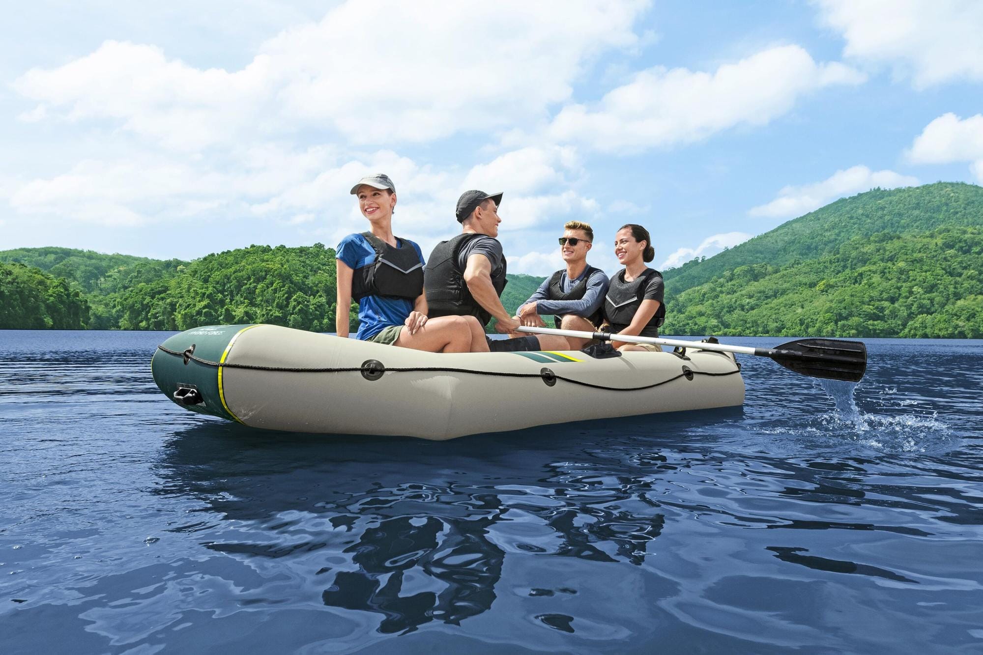 Sport Acquatici Gommone gonfiabile Ranger Elite, 4 posti da 320x148x47 cm Bestway 1