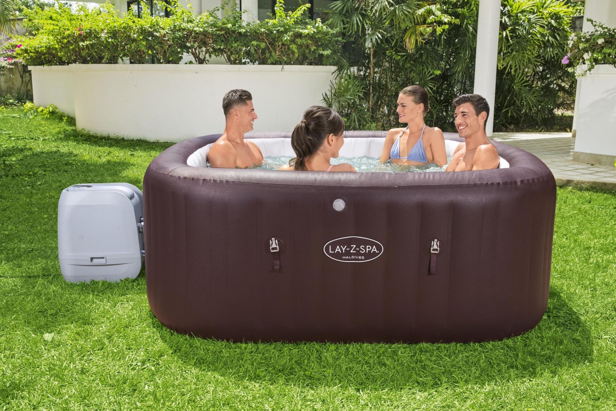 Idromassaggi gonfiabili Lay-Z-Spa Idromassaggio gonfiabile Lay-Z-Spa Maldives HydroJet Pro 5-7 persone Bestway 1
