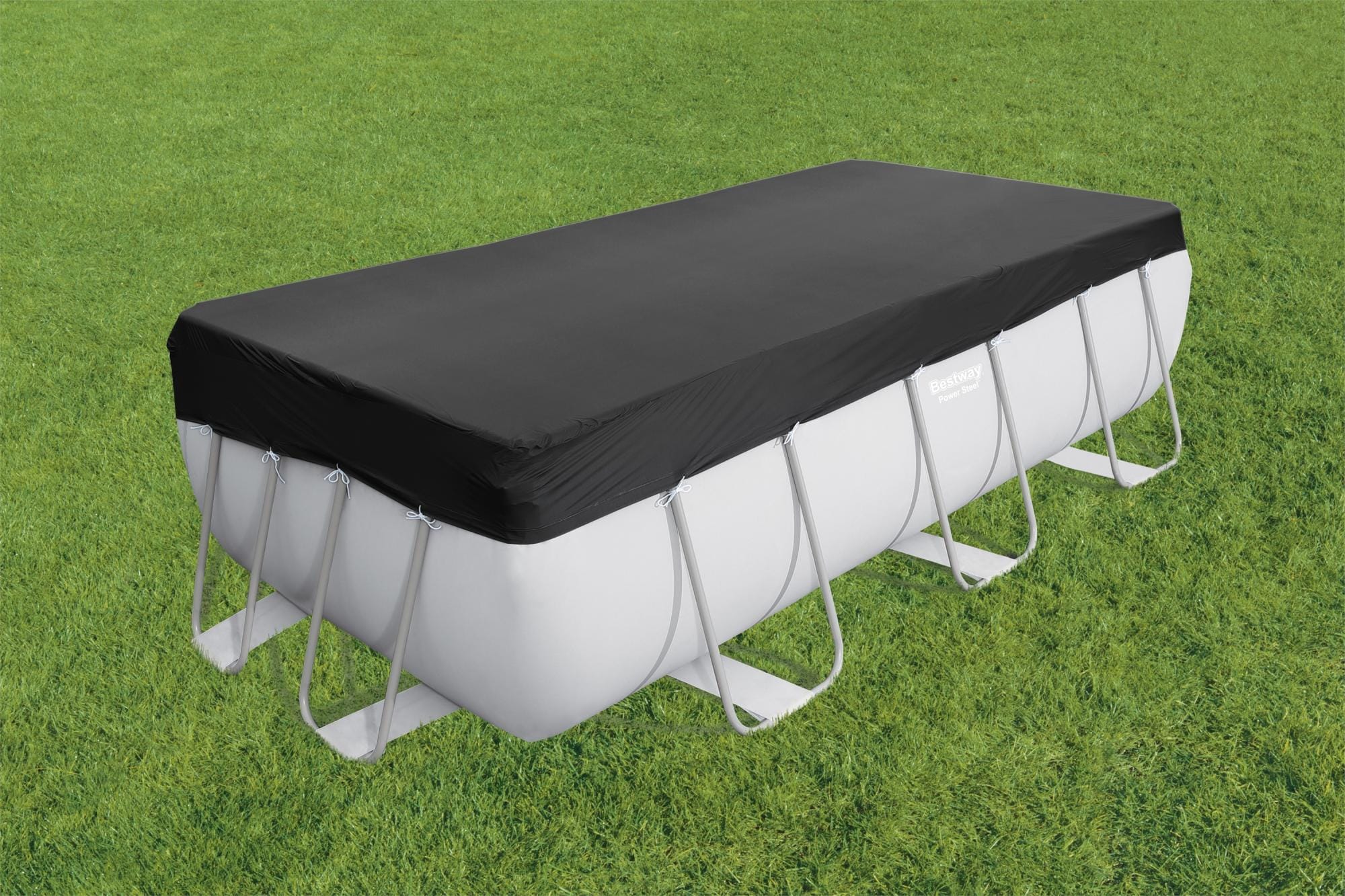 Coperture e Tappetini Copertura per piscina rettangolare da 412x201 e da 404x201 cm Bestway 5