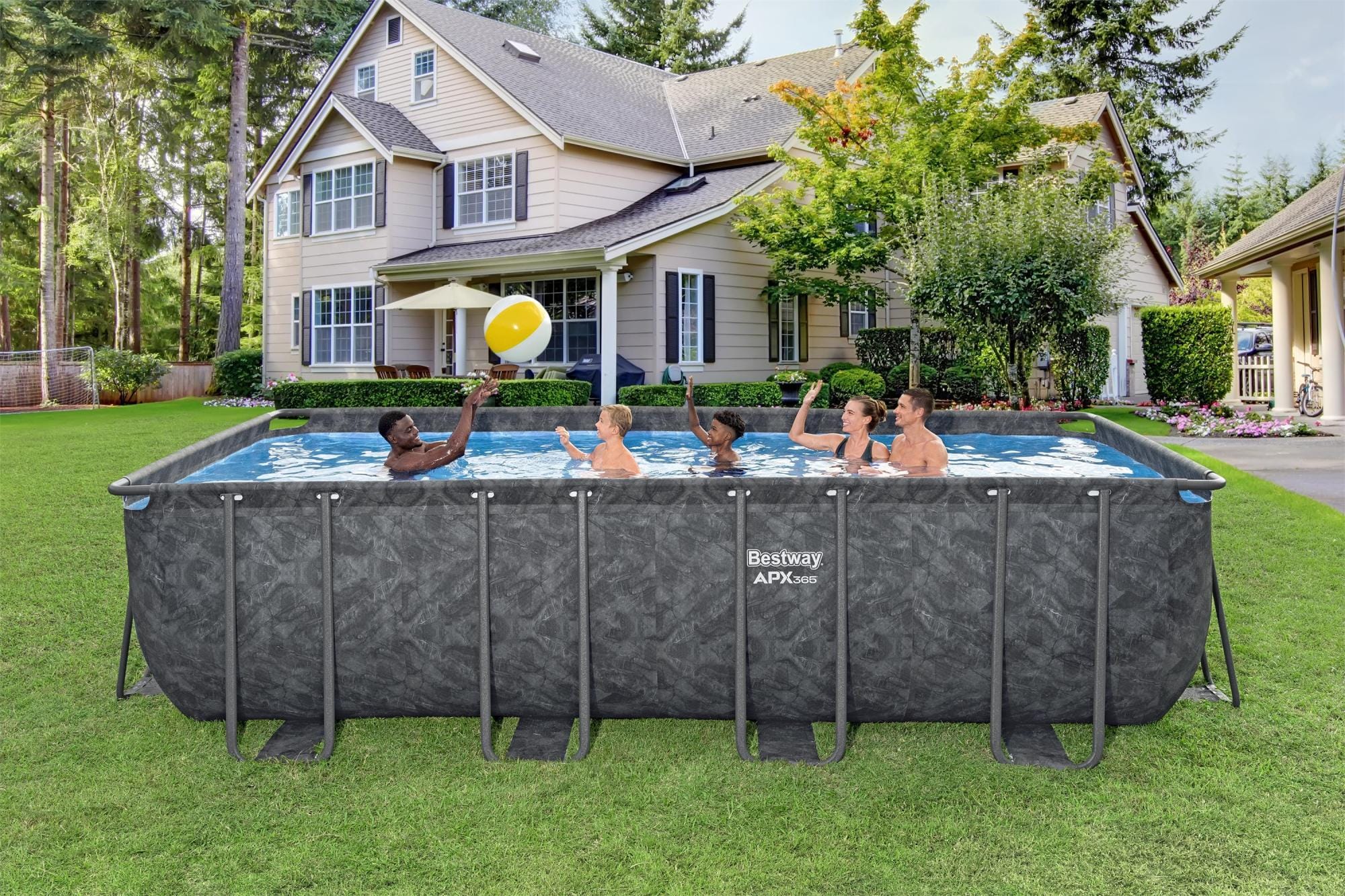 Piscine fuori terra Piscina base struttura e liner APX 365 da 549x274x132 cm Bestway 3