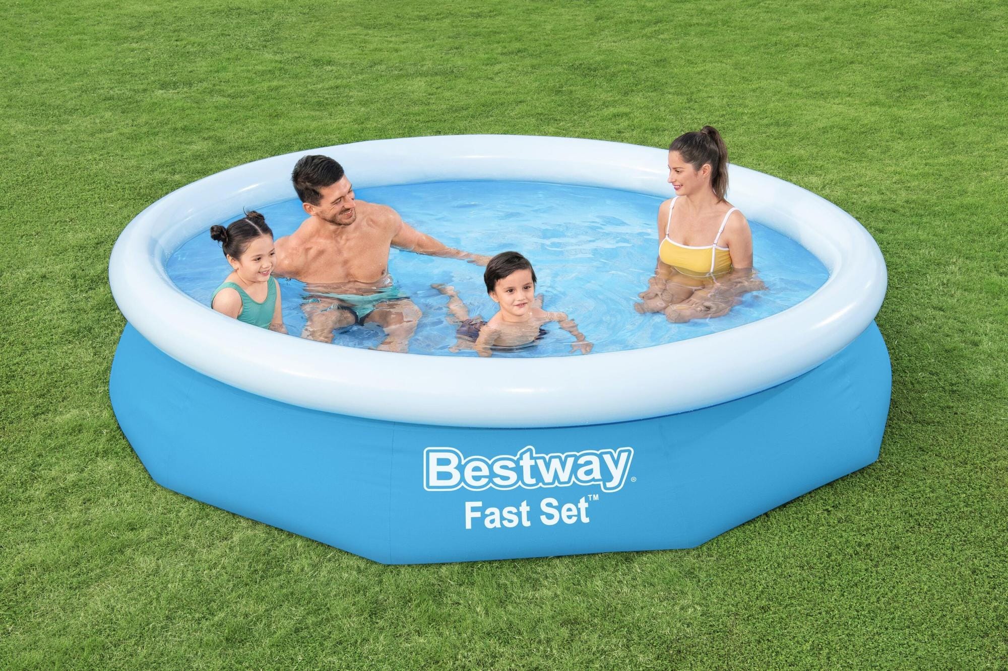 Piscine fuori terra Set piscina gonfiabile Fast Set da 305x66 cm Bestway 1