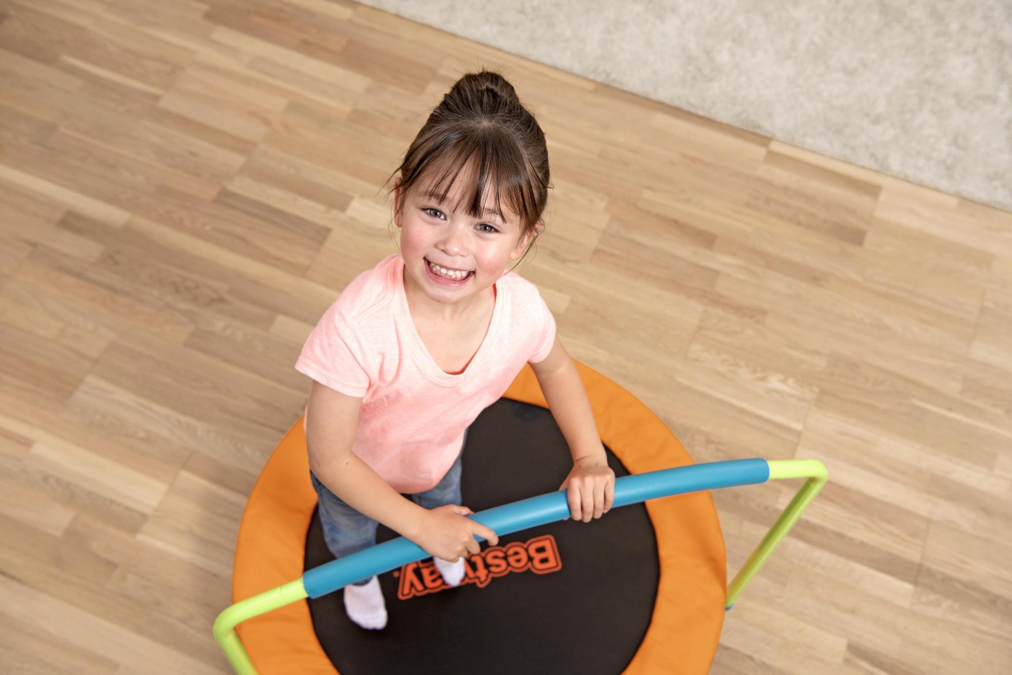 Giochi gonfiabili per bambini Tappeto elastico Wonderjump per bambini da 91 cm Bestway 4