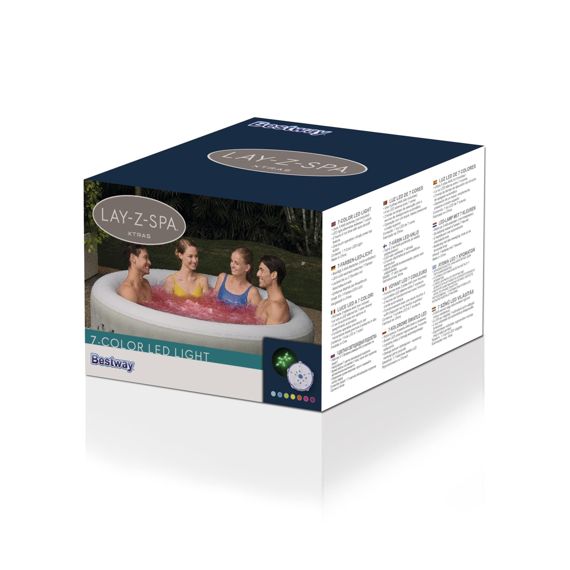 Accessori Piscine e Spa Luci LED impermeabili per idromassaggi gonfiabili Bestway 6