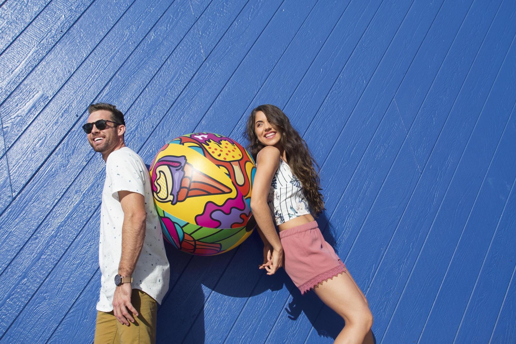 Gonfiabili mare per adulti Pallone da spiaggia gonfiabile Pop Bestway 5