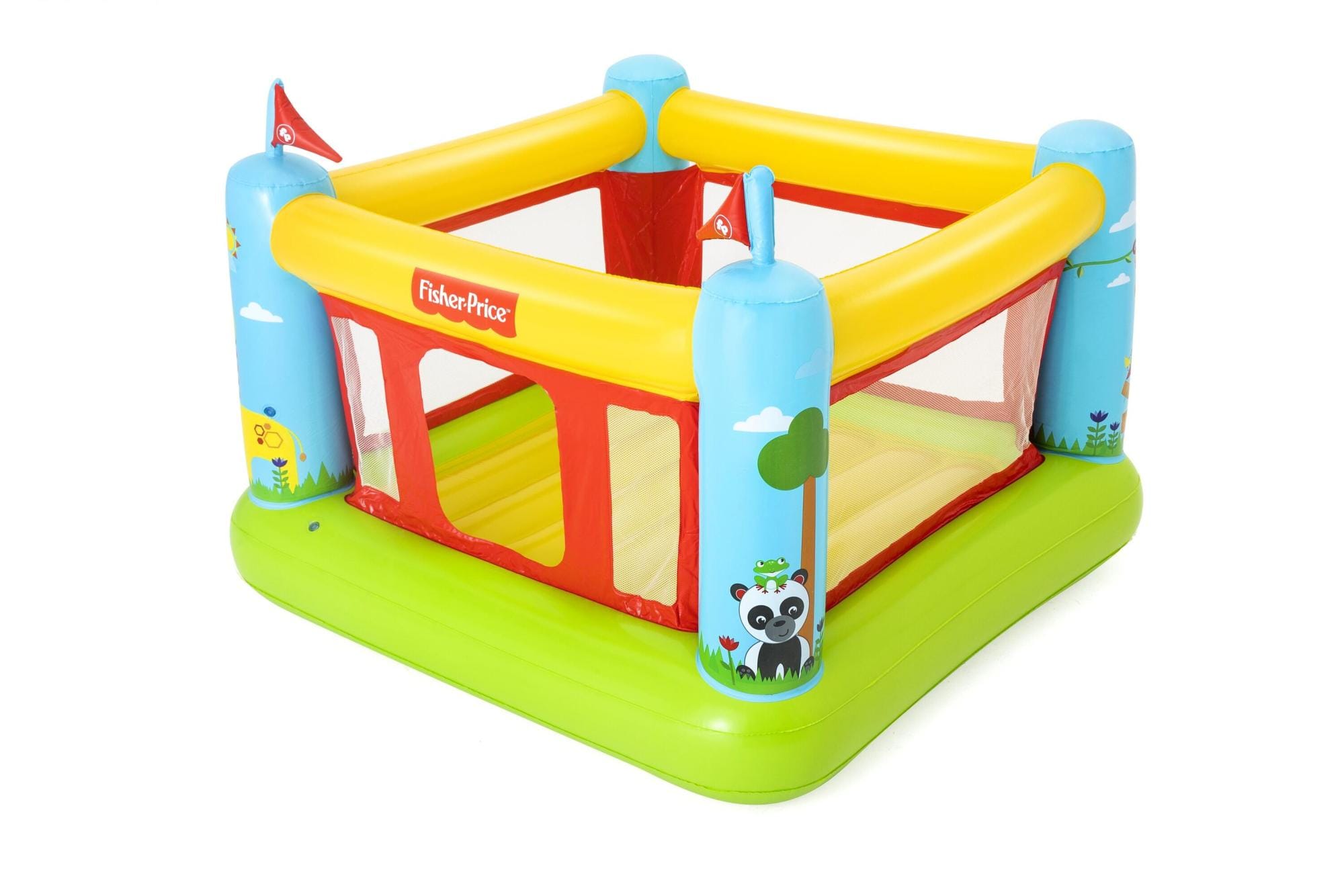 Giochi gonfiabili per bambini Castello gonfiabile Bouncetastic Fisher-Price Bestway 1