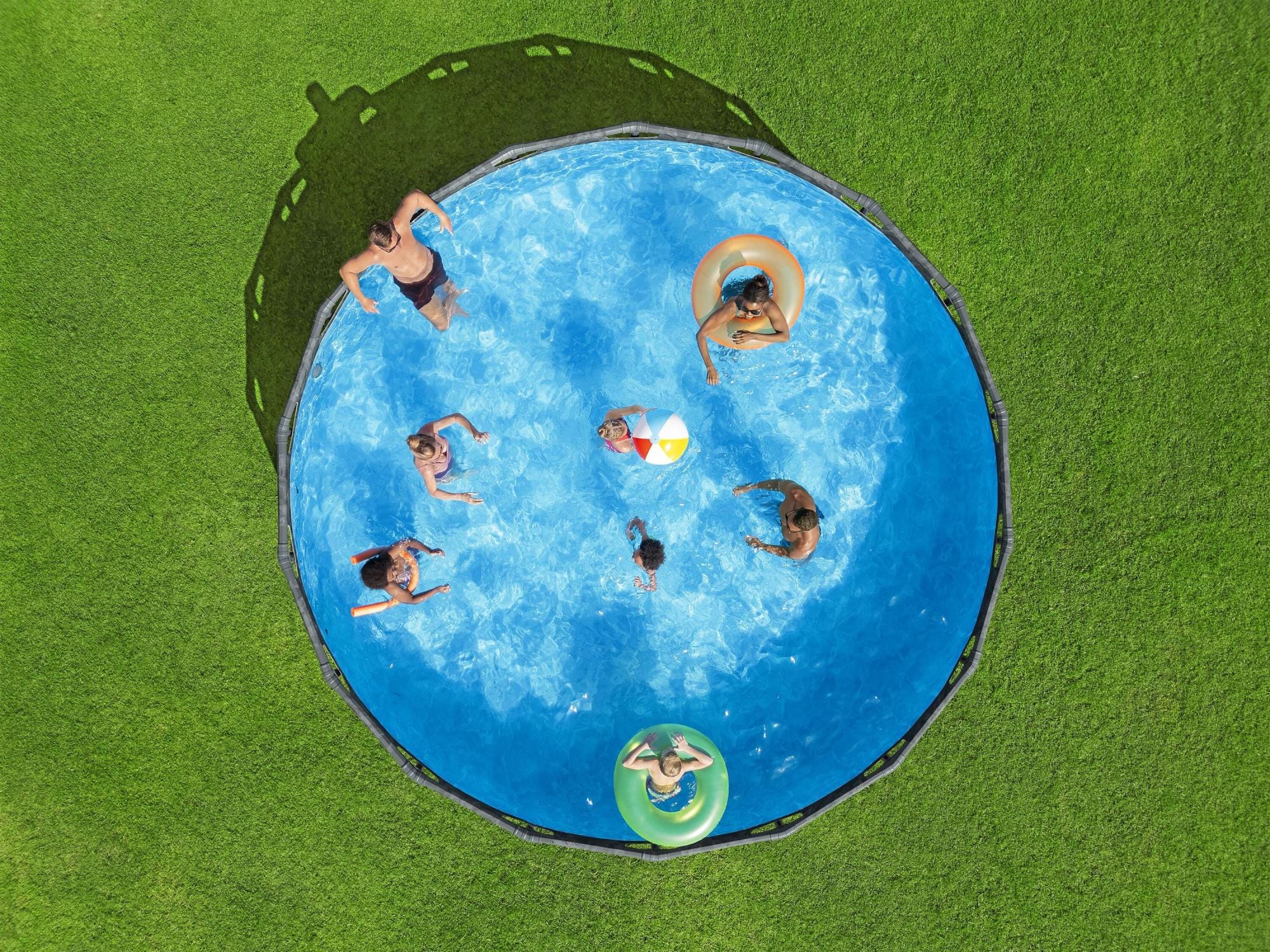 Piscine fuori terra Piscina base struttura e liner APX 365 da 549x132 cm Bestway 7