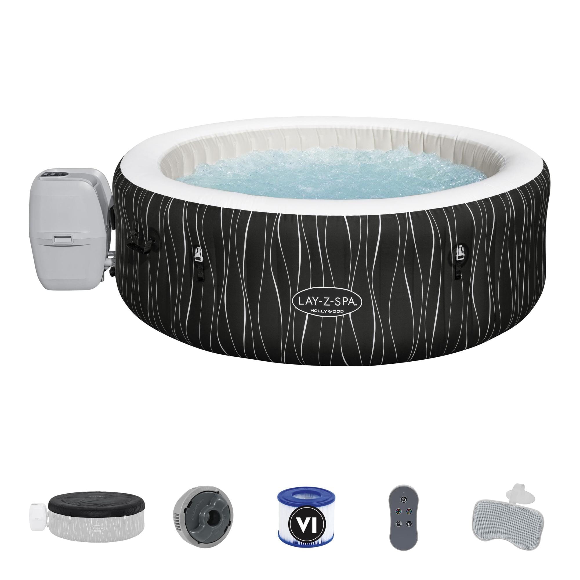 Idromassaggi gonfiabili Lay-Z-Spa Idromassaggio gonfiabile Lay-Z-Spa Hollywood AirJet 4-6 persone Bestway 2