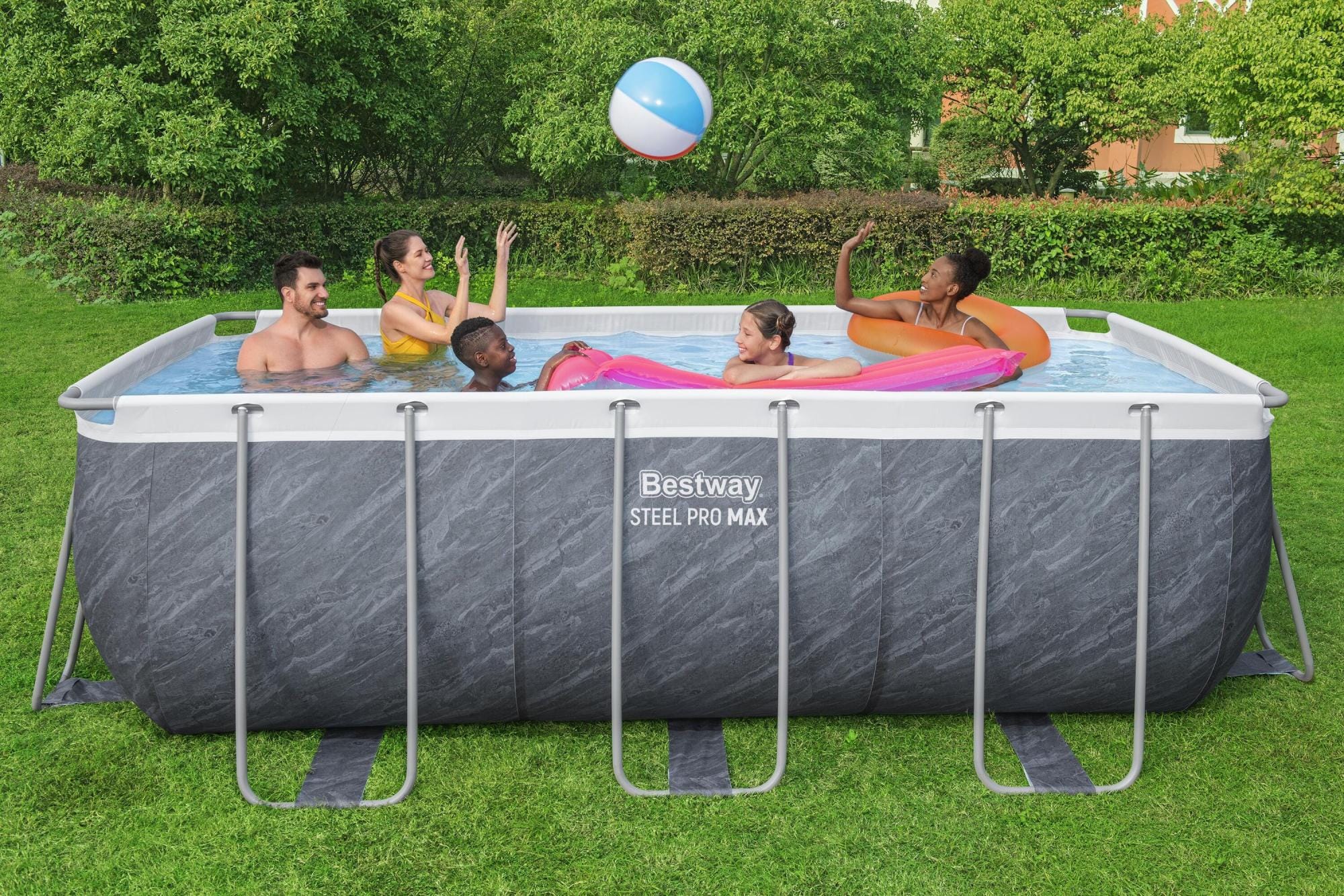 Piscine fuori terra Set piscina fuori terra Steel pro Max 412x201x122 cm Bestway 2