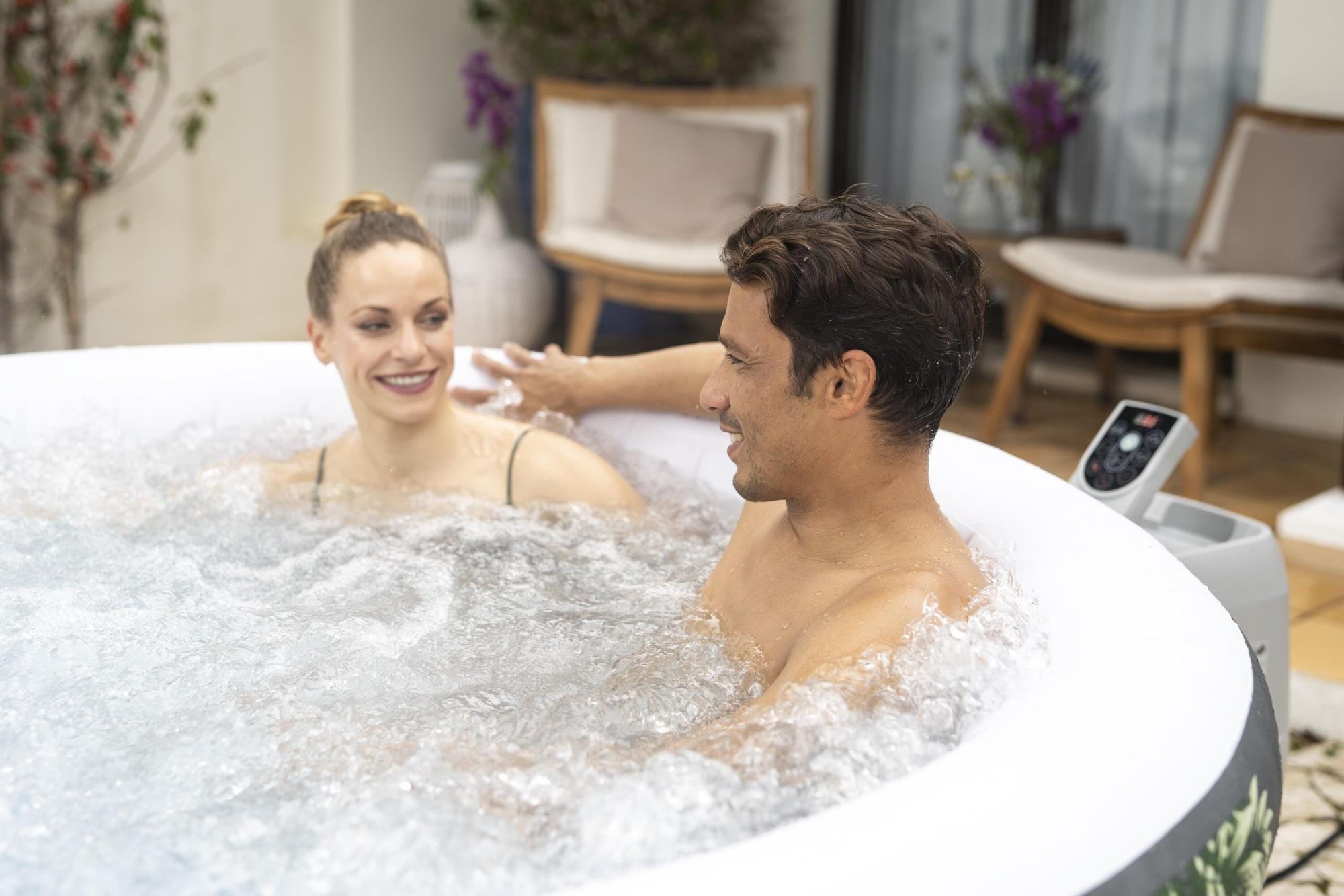 Idromassaggi gonfiabili Lay-Z-Spa Idromassaggio gonfiabile Lay-Z-Spa Aruba AirJet 2-3 persone Bestway 4