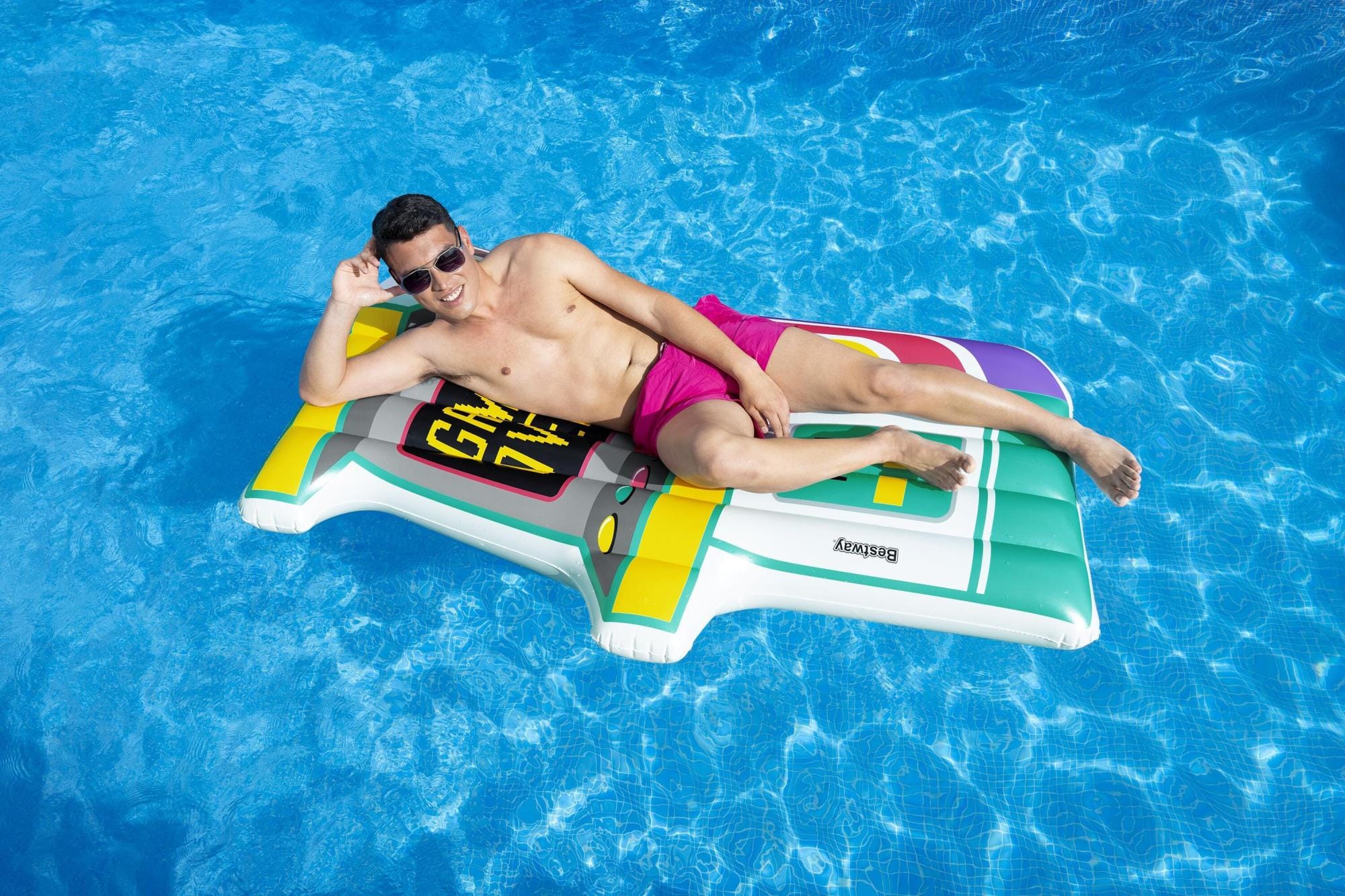 Gonfiabili mare per adulti Materassino da piscina Aqua Arcade Bestway 2
