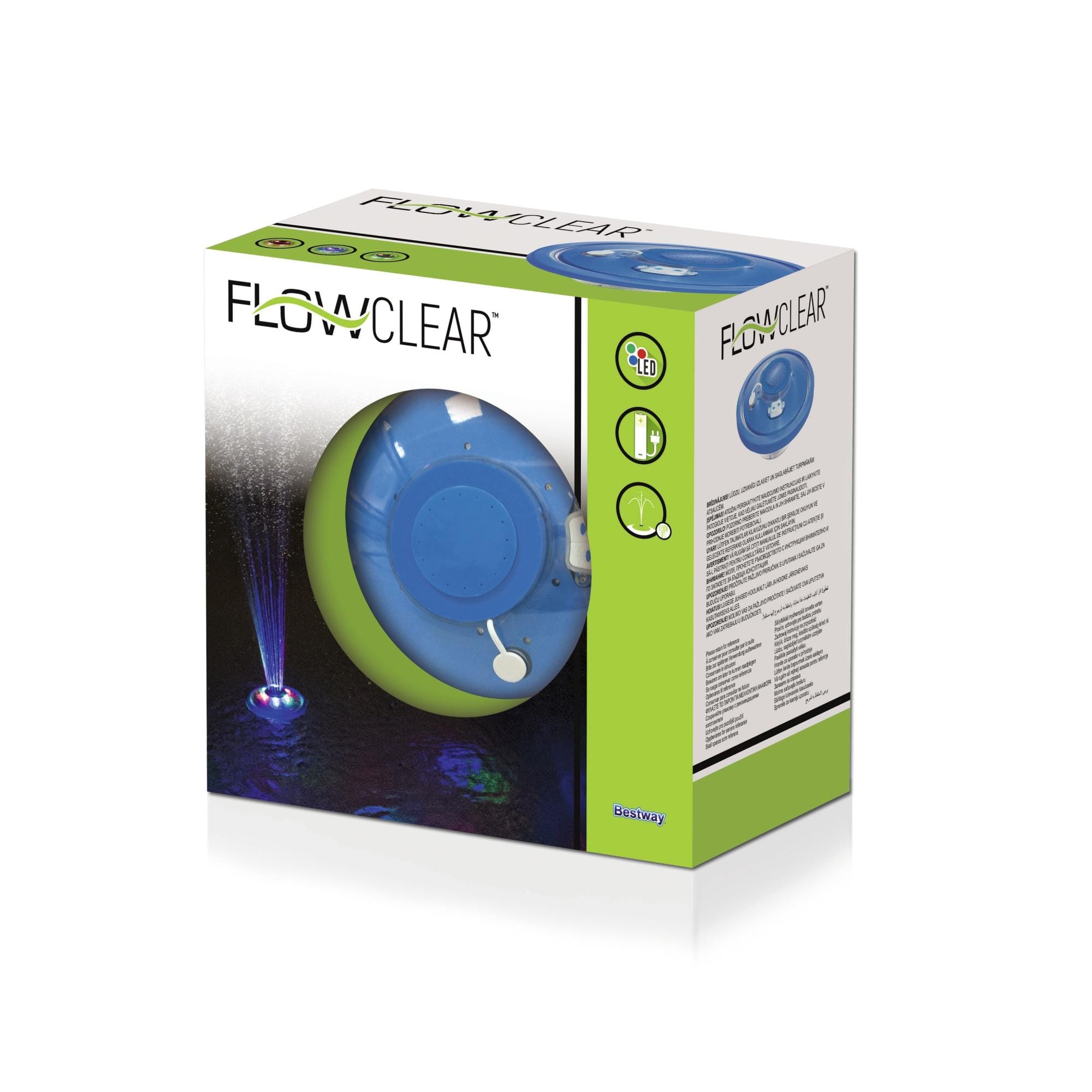 Accessori Piscine e Spa Fontana galleggiante con illuminazione LED blu Bestway 8