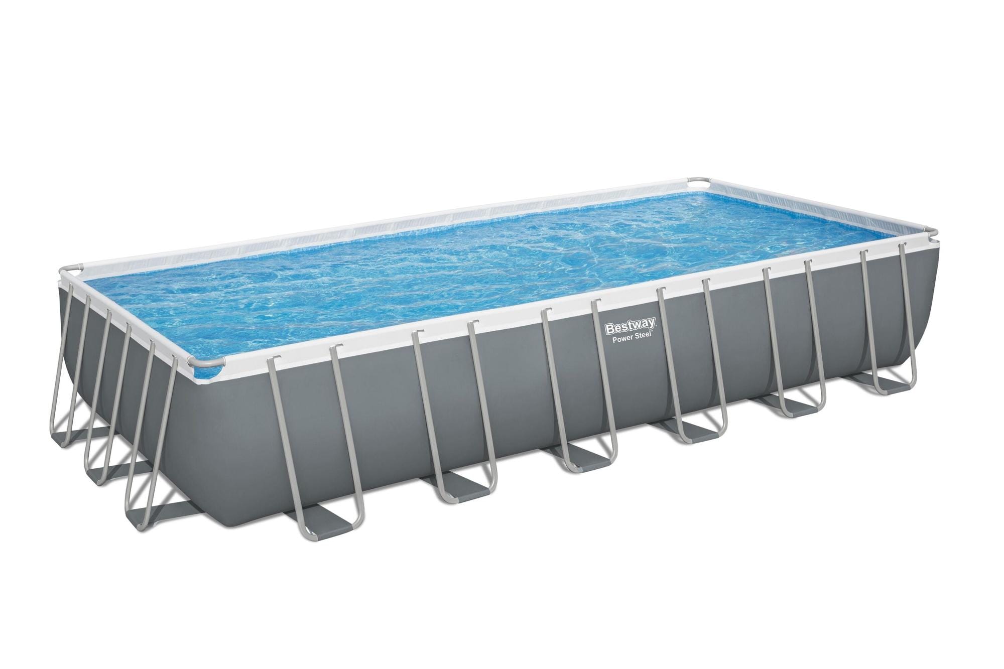 Piscine fuori terra Piscina base struttura e liner Power Steel da 732x366x132 cm Bestway 1