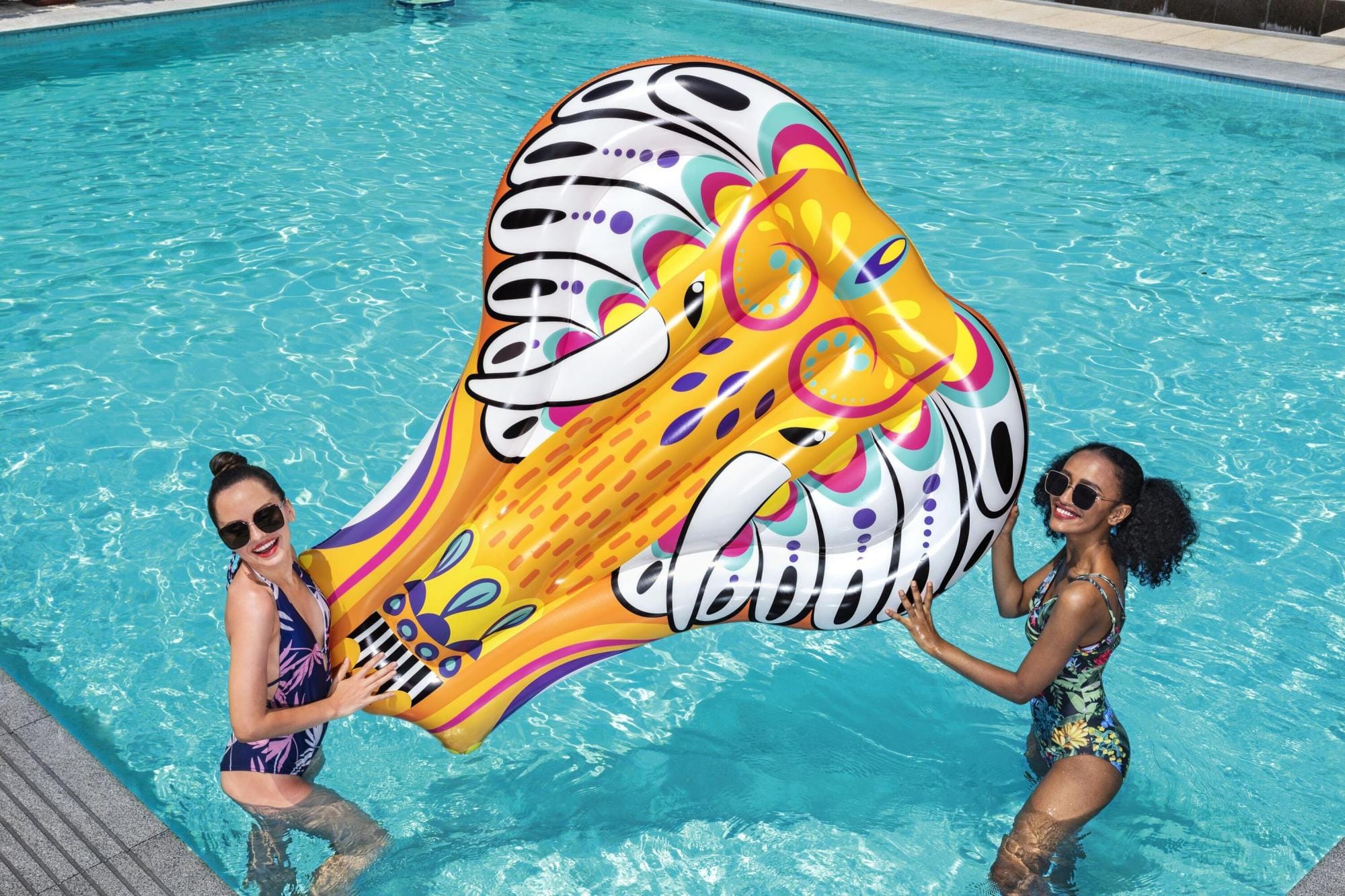 Gonfiabili mare per adulti Isola gonfiabile Flirty Fiesta Bestway 6