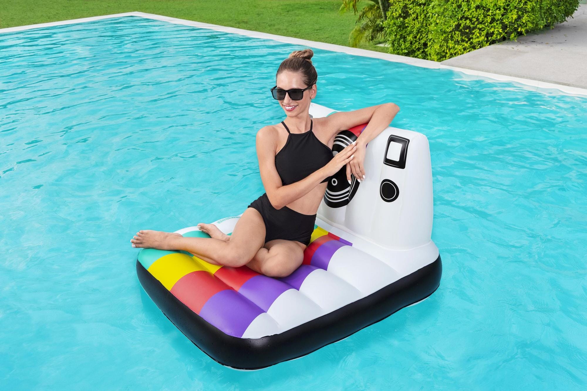 Gonfiabili mare per adulti Materassino gonfiabile Istantanea Retrò Bestway 7