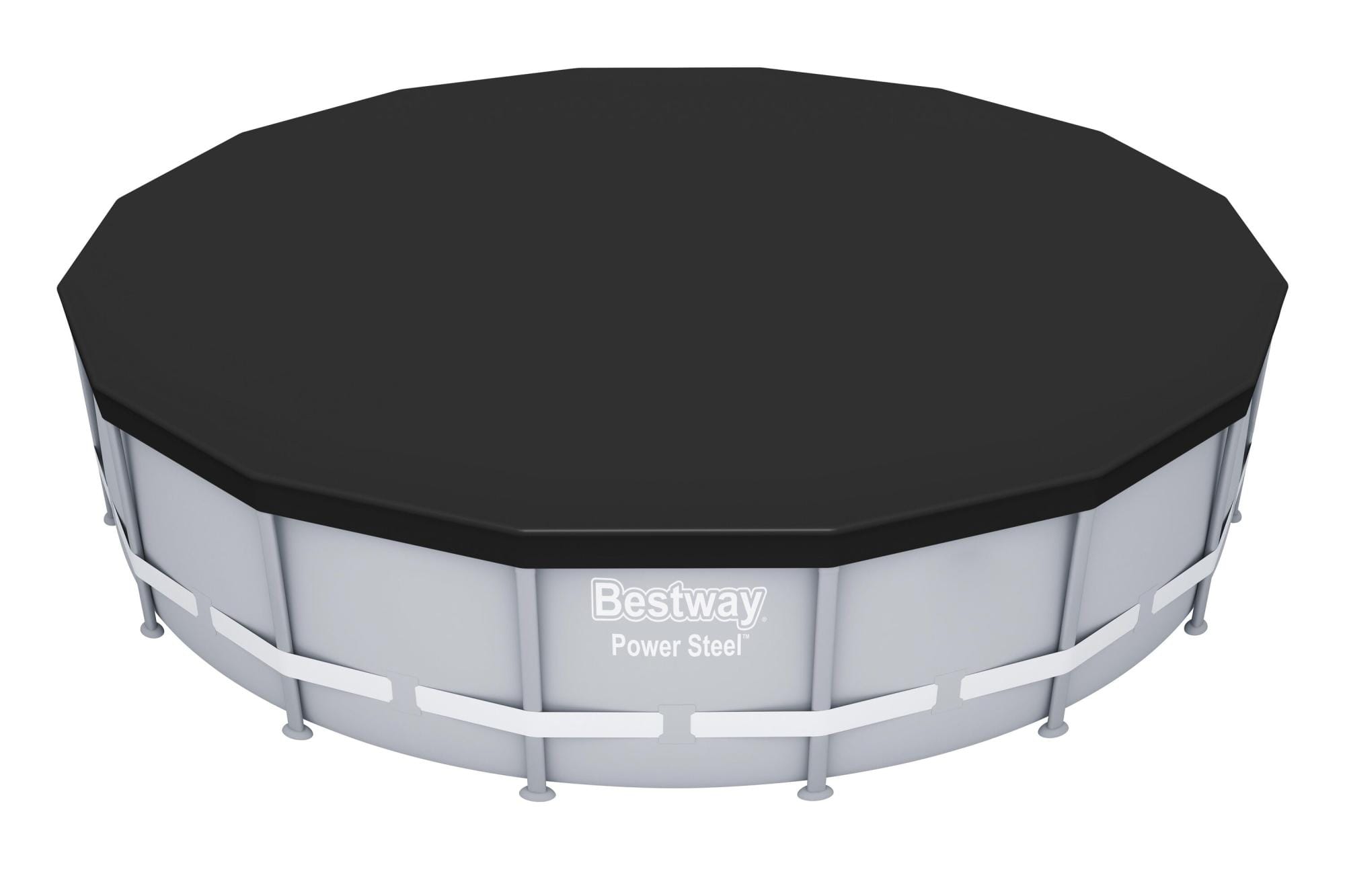 Coperture e Tappetini Copertura per piscina rotonda da 488 e 457 cm Bestway 1