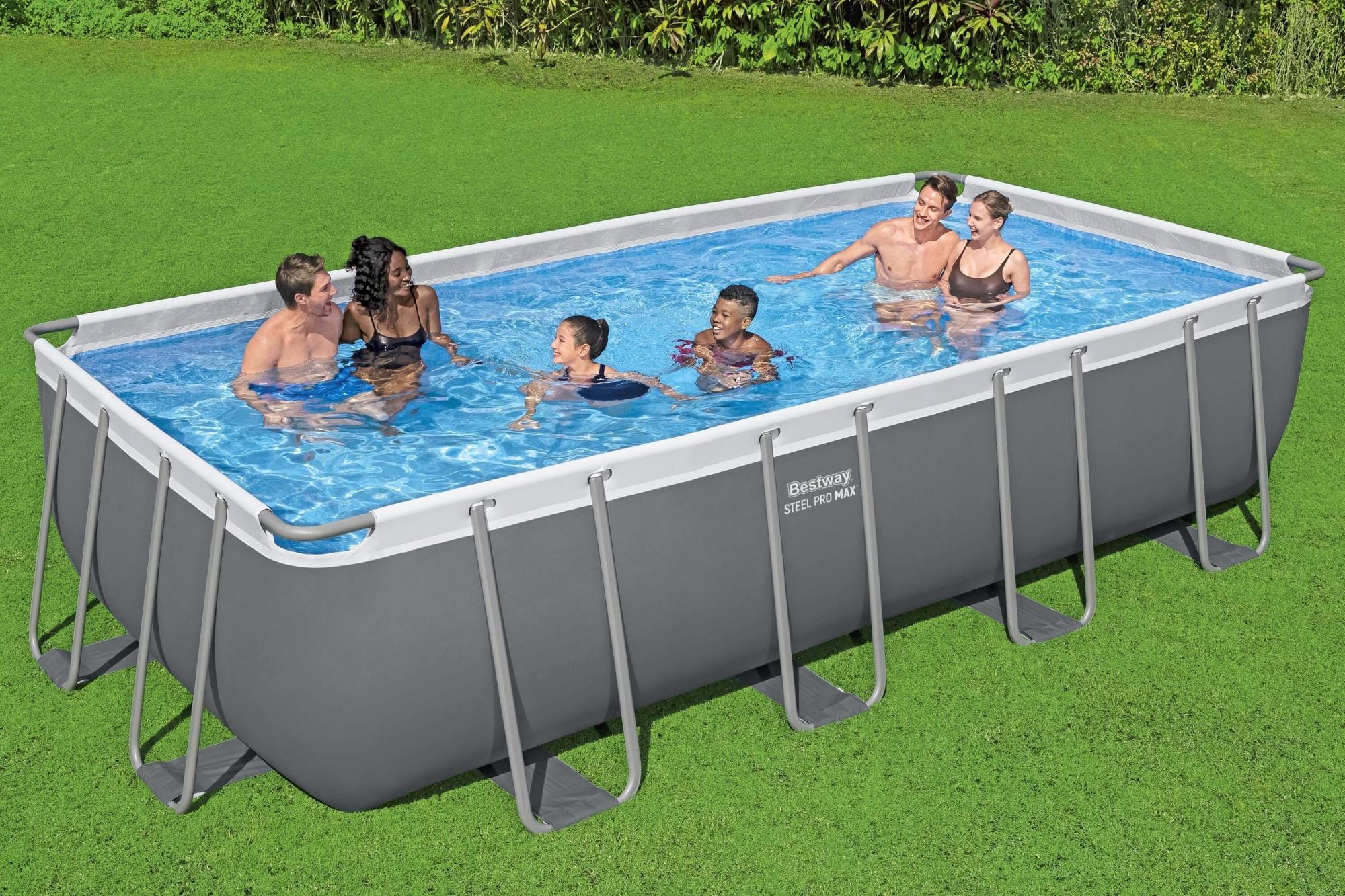 Piscine fuori terra Piscina base struttura e liner Steel Pro Max - 549x274x122 cm Bestway 2