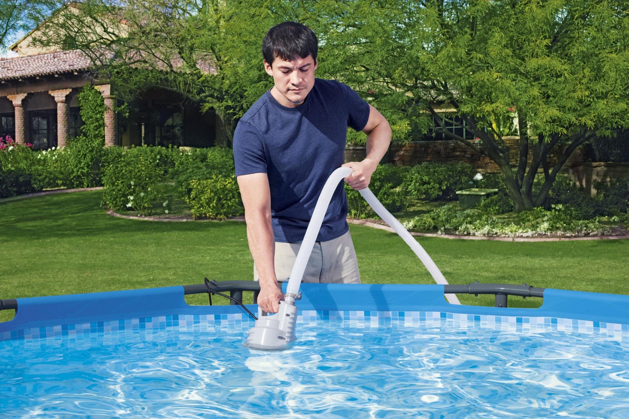 Pompe di filtraggio e Cartucce Pompa di drenaggio per piscina fuori terra Bestway 4