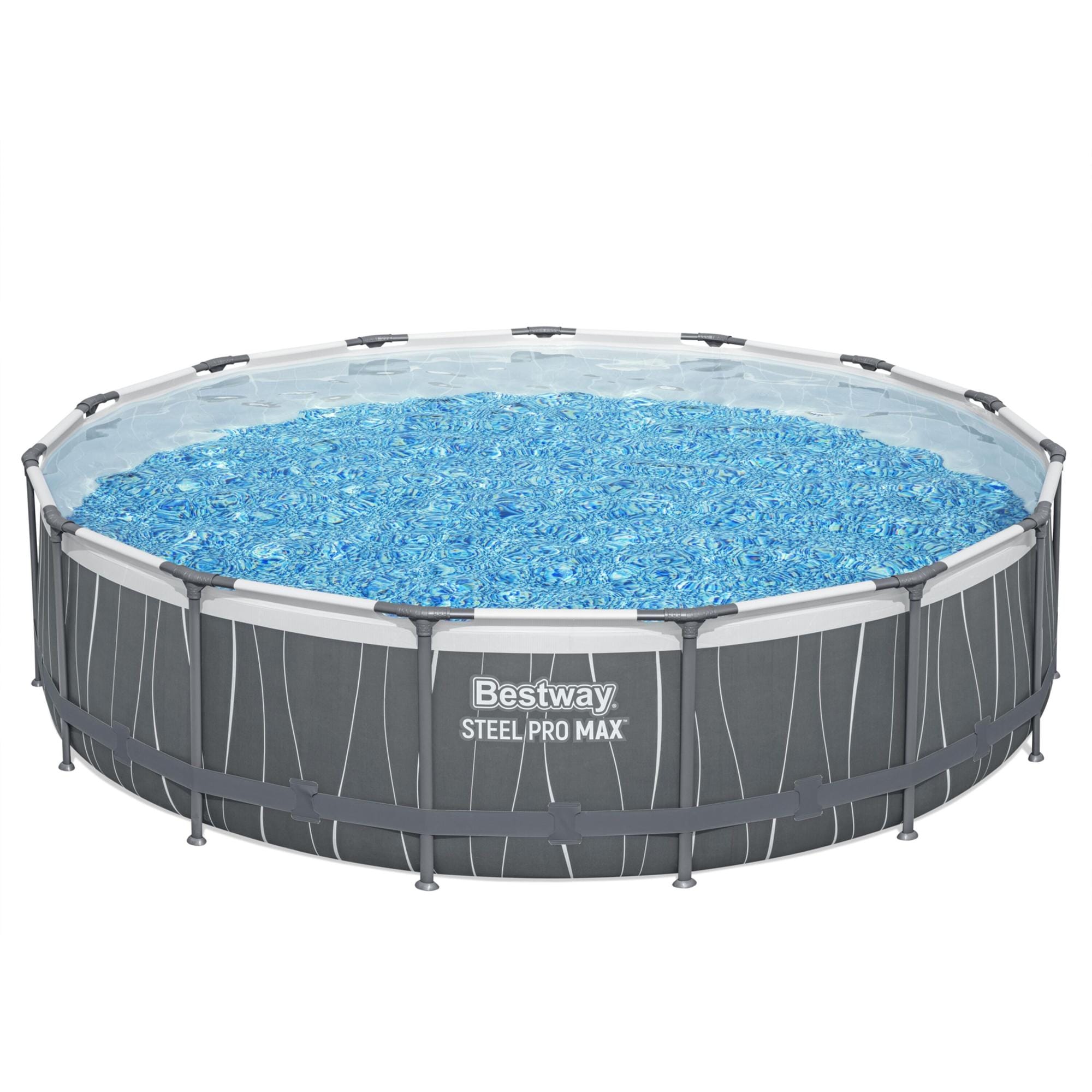 Piscine fuori terra Piscina base struttura e liner Steel pro Max da 457x107 cm Bestway 1