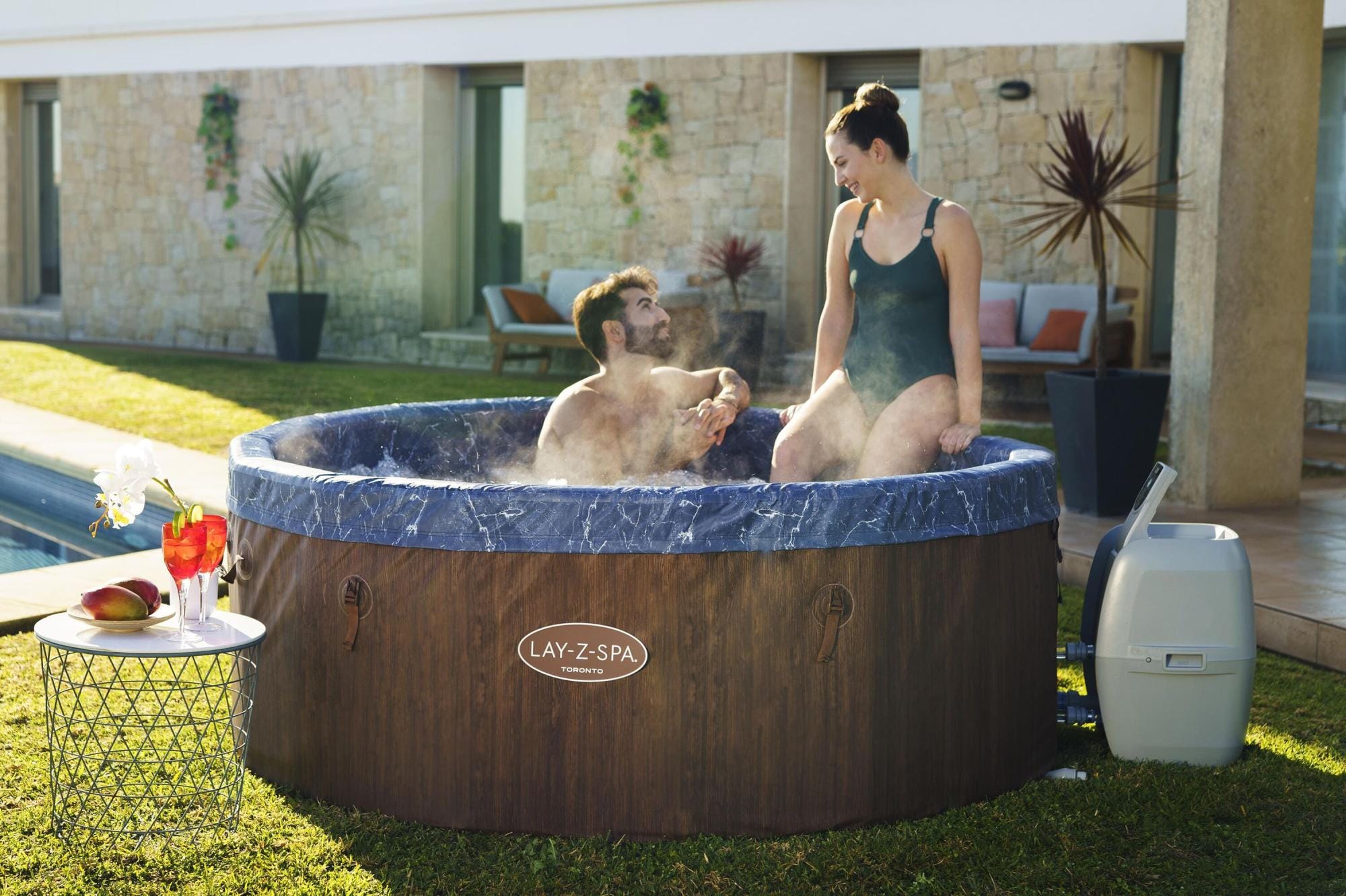 Idromassaggi gonfiabili Lay-Z-Spa Idromassaggio Lay-Z-Spa Toronto AirJet Plus 5-7 persone Bestway 5