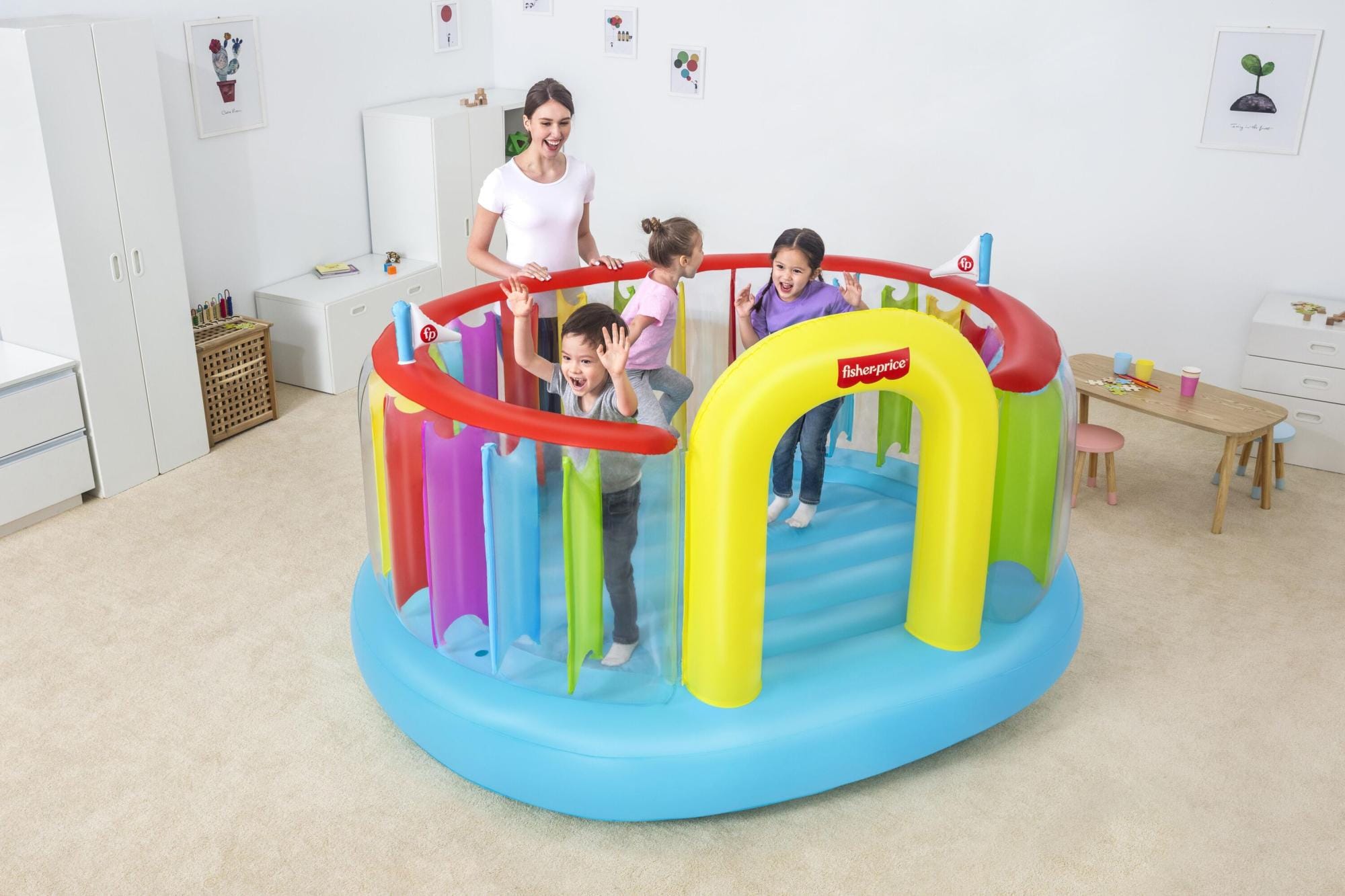Giochi gonfiabili per bambini Castello gonfiabile Bouncetopia Fisher-Price Bestway 5