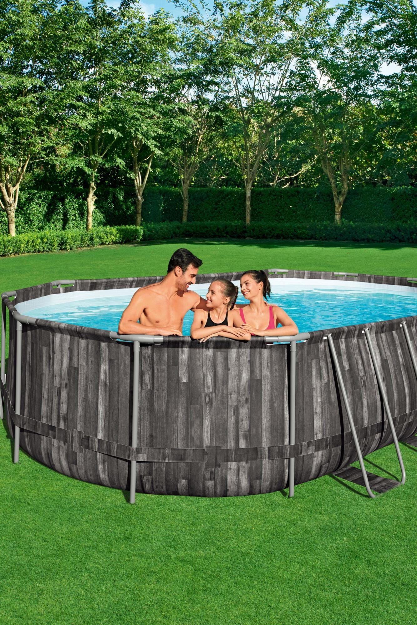 Piscine fuori terra Set piscina fuori terra Power Steel - 610x366x122 cm Bestway 1