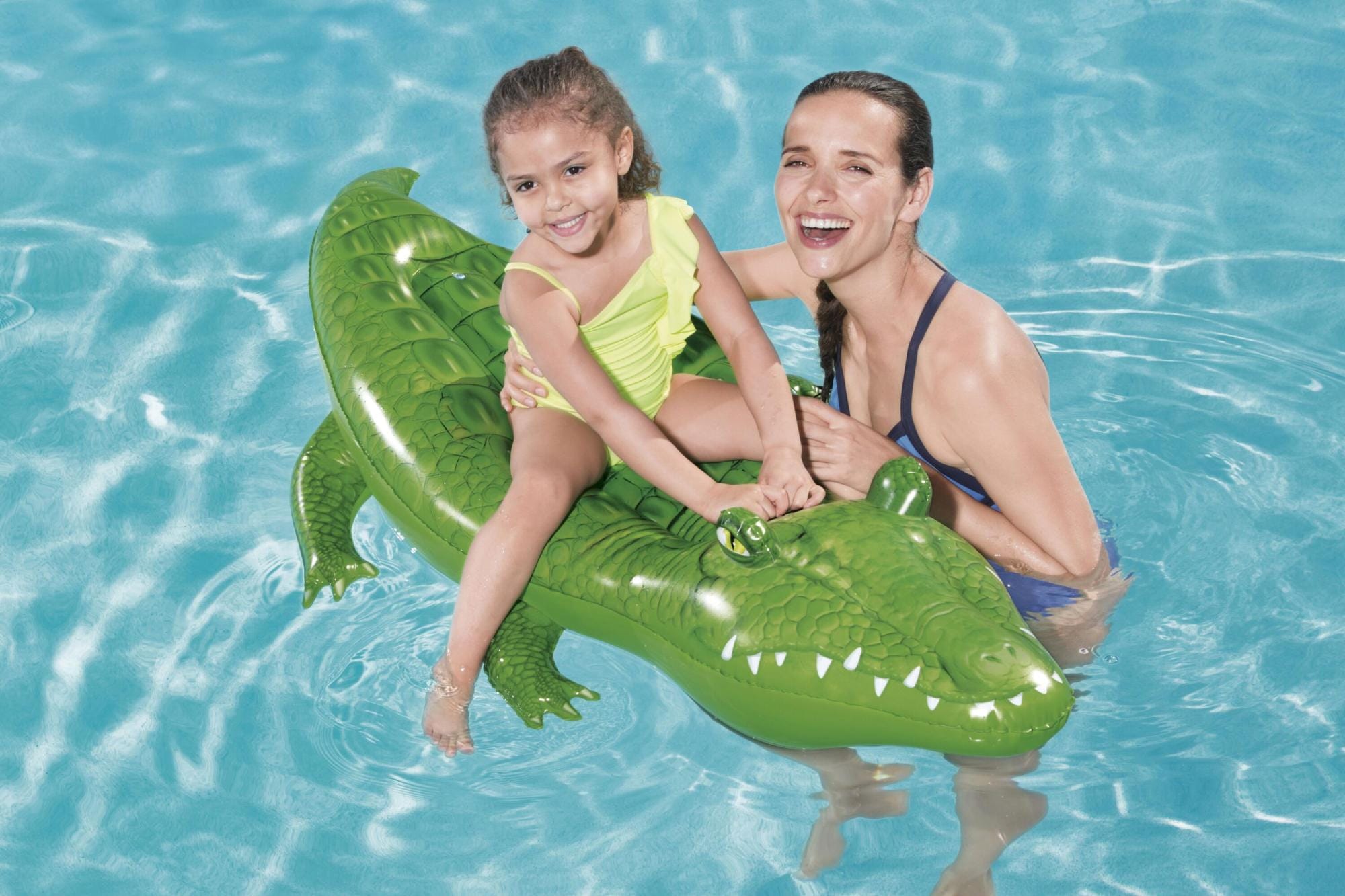 Giochi gonfiabili per bambini Coccodrillo gonfiabile medio per bambini Bestway 7
