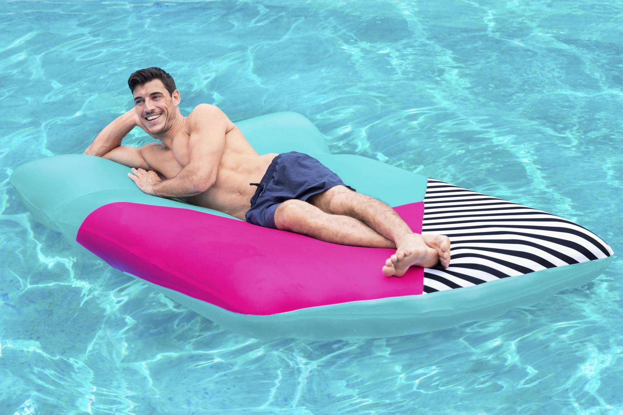 Gonfiabili mare per adulti Materassino gonfiabile Blissful Drifter in tessuto  Bestway 6