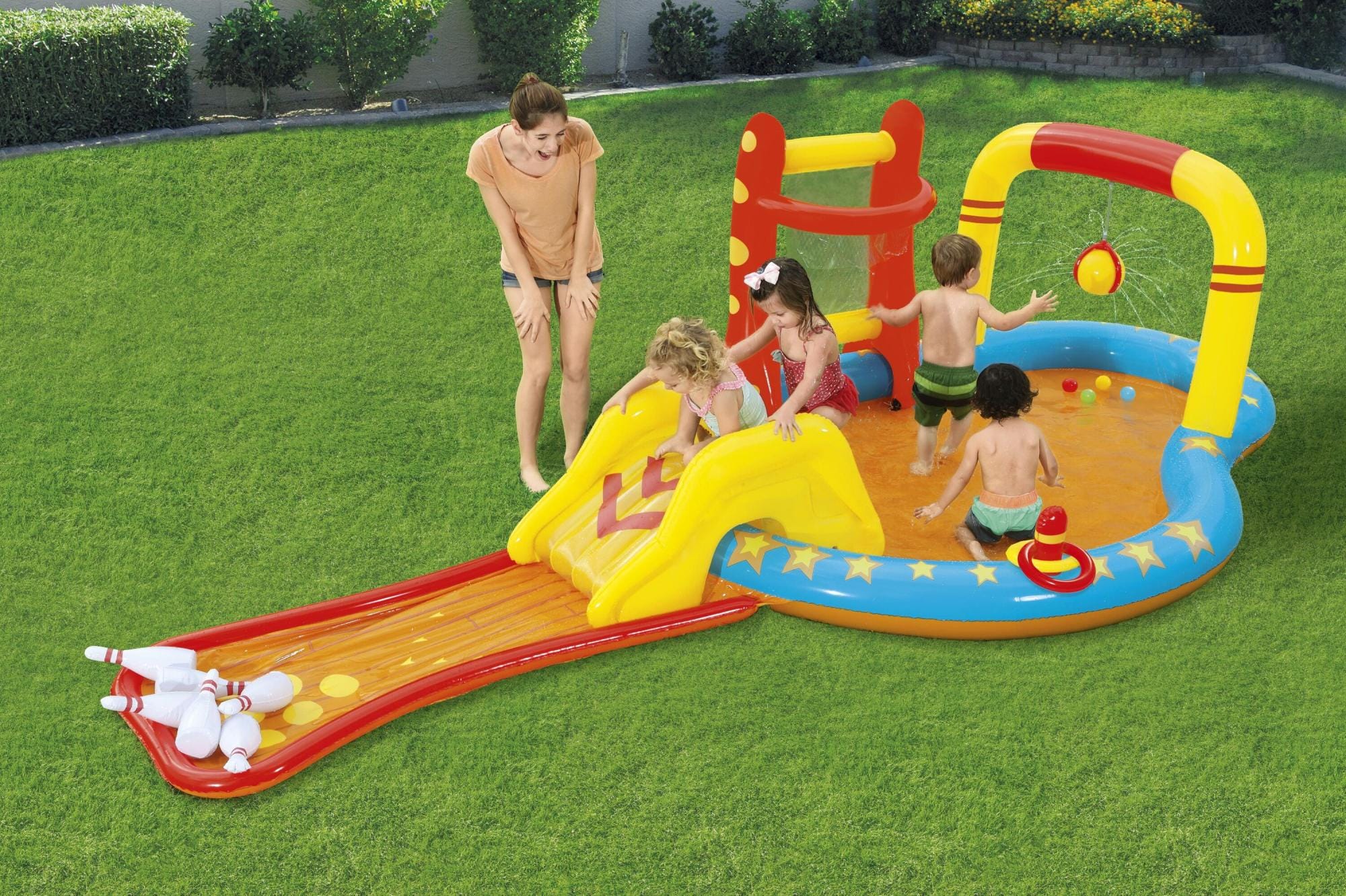 Giochi gonfiabili per bambini Playcenter gonfiabile Piccolo Campione Bestway 2