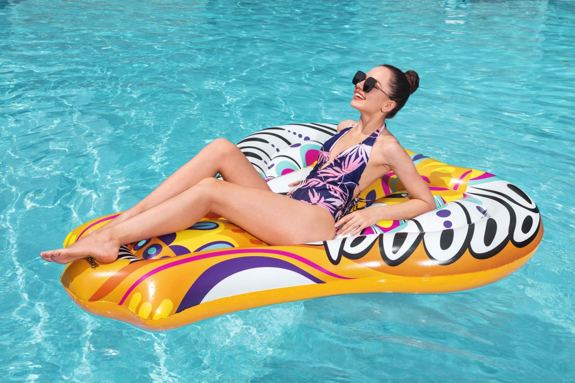 Gonfiabili mare per adulti Isola gonfiabile Flirty Fiesta Bestway 5