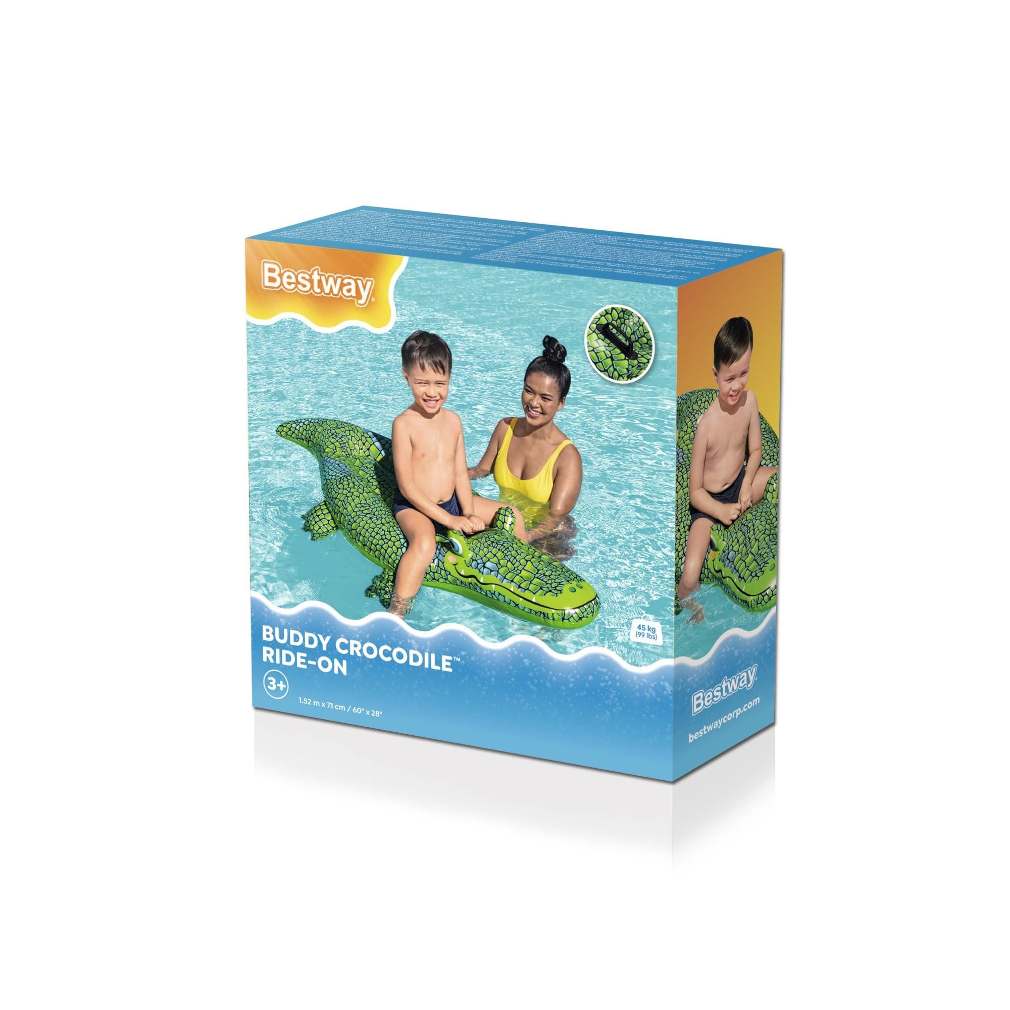 Giochi gonfiabili per bambini Coccodrillo gonfiabile per bambini Bestway 7
