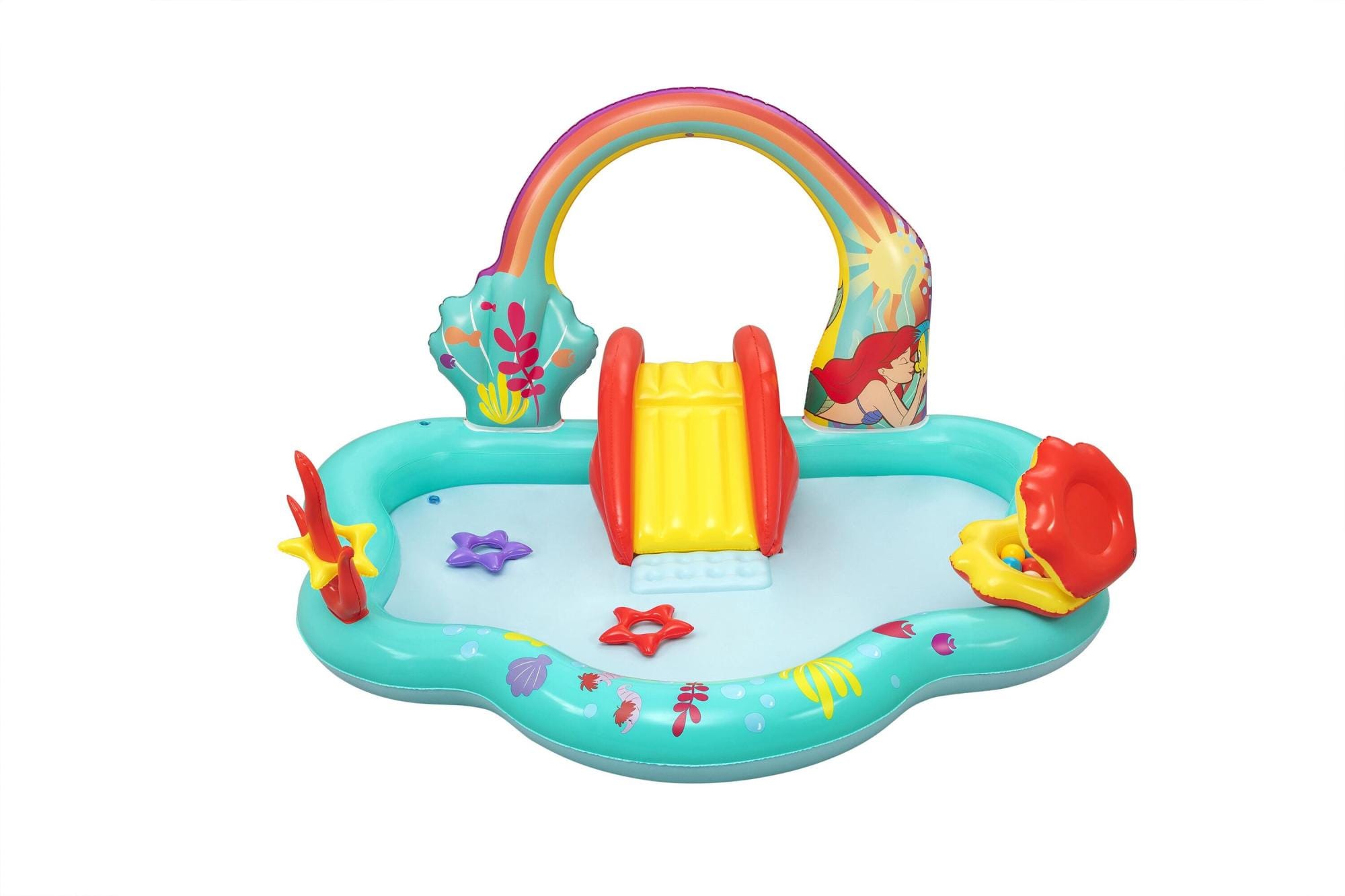 Giochi gonfiabili per bambini Playcenter gonfiabile La Sirenetta Disney Bestway 8