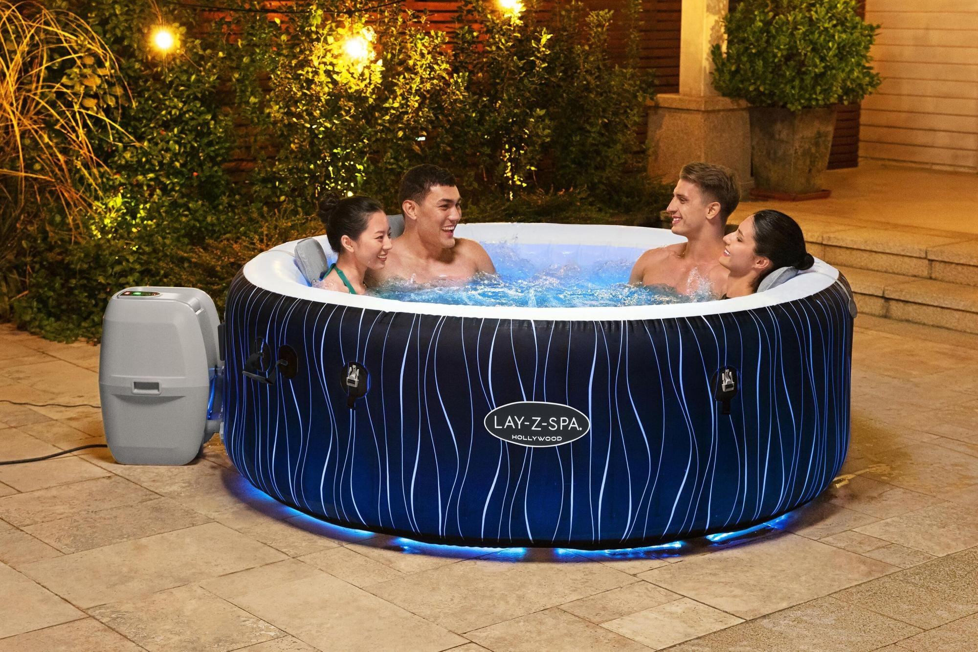 Idromassaggi gonfiabili Lay-Z-Spa Idromassaggio gonfiabile Lay-Z-Spa Hollywood AirJet 4-6 persone Bestway 4