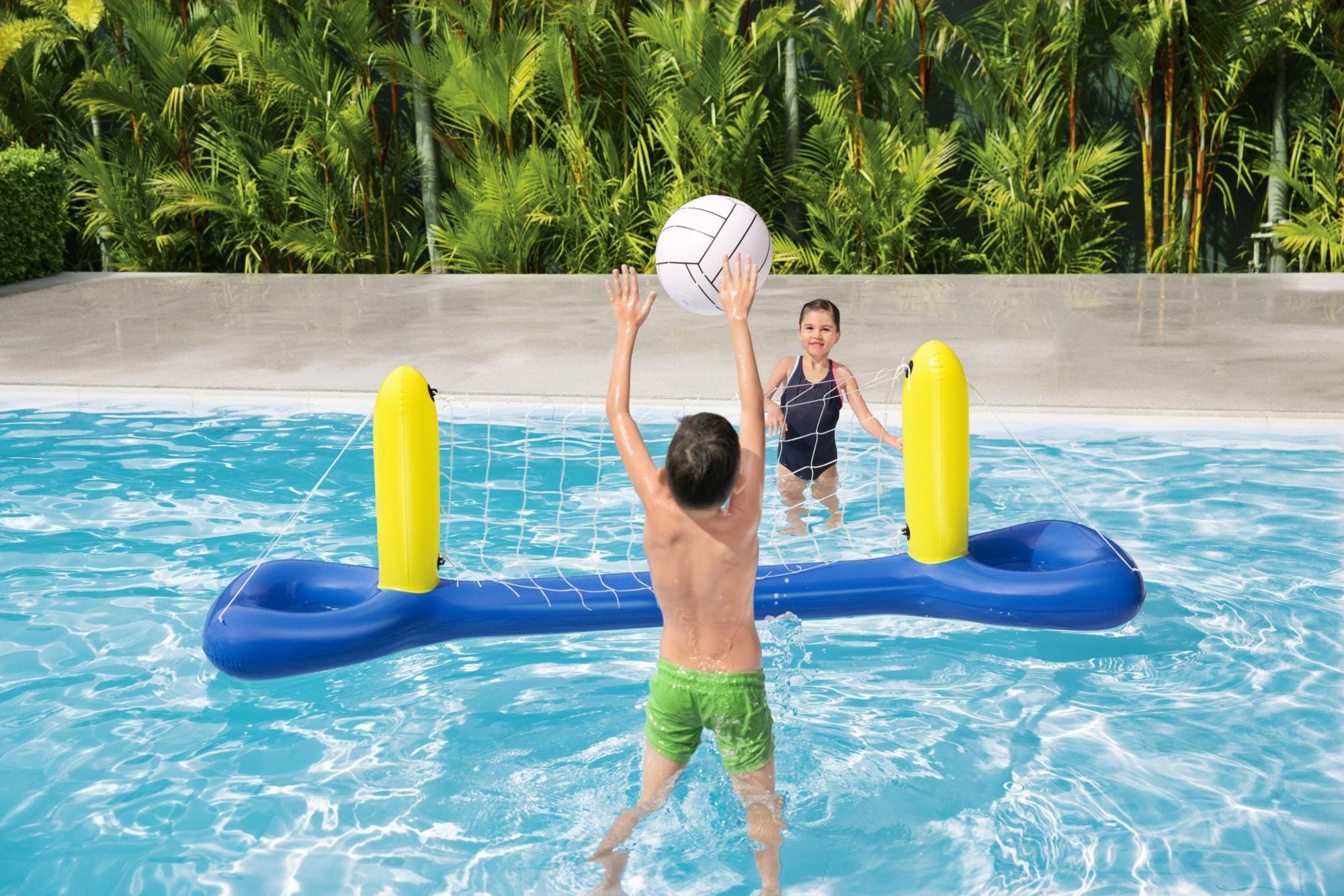Giochi gonfiabili per bambini Set gonfiabile da pallavolo Bestway 4
