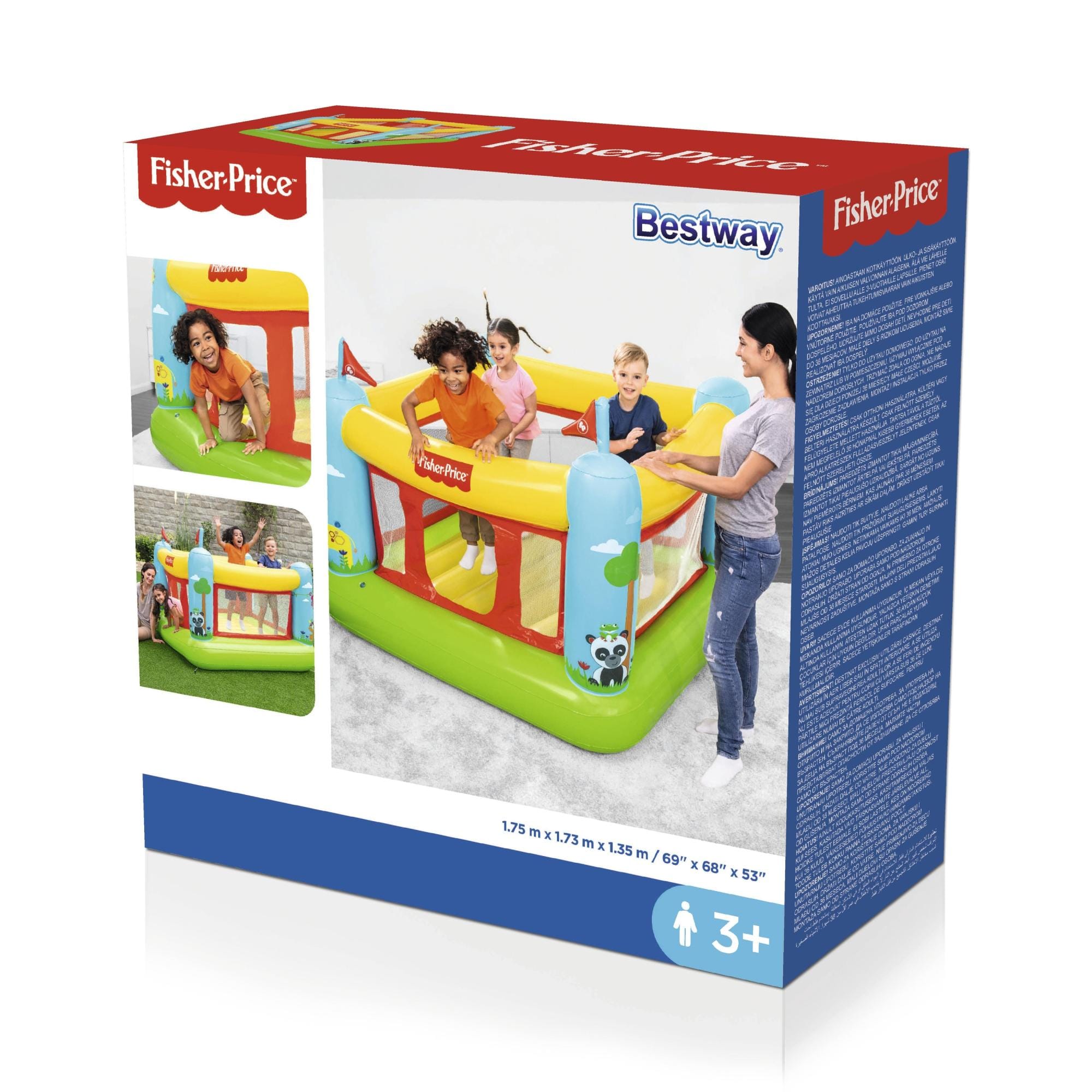 Giochi gonfiabili per bambini Castello gonfiabile Bouncetastic Fisher-Price Bestway 27