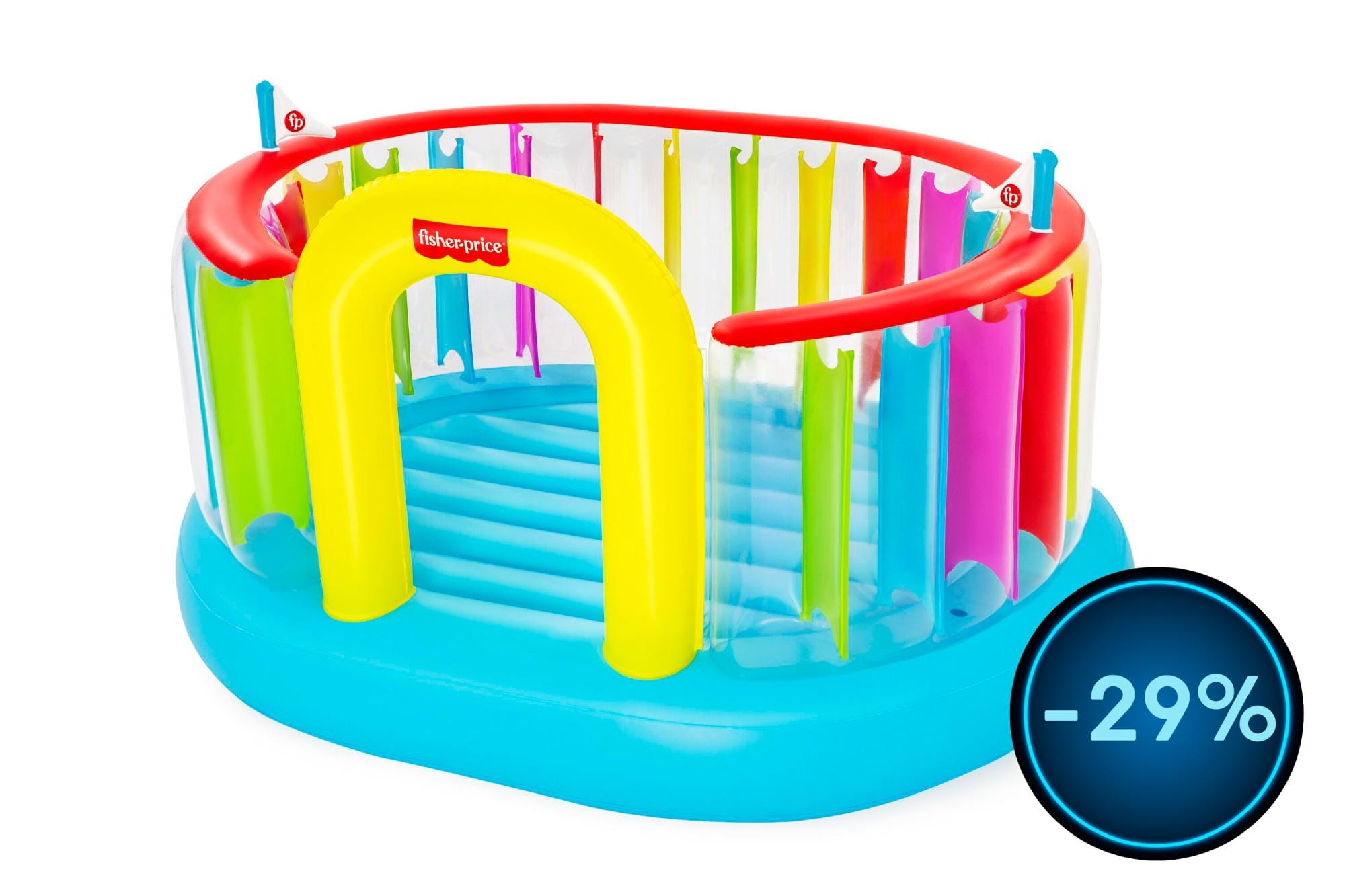 Giochi gonfiabili per bambini Castello gonfiabile Bouncetopia Fisher-Price Bestway 1