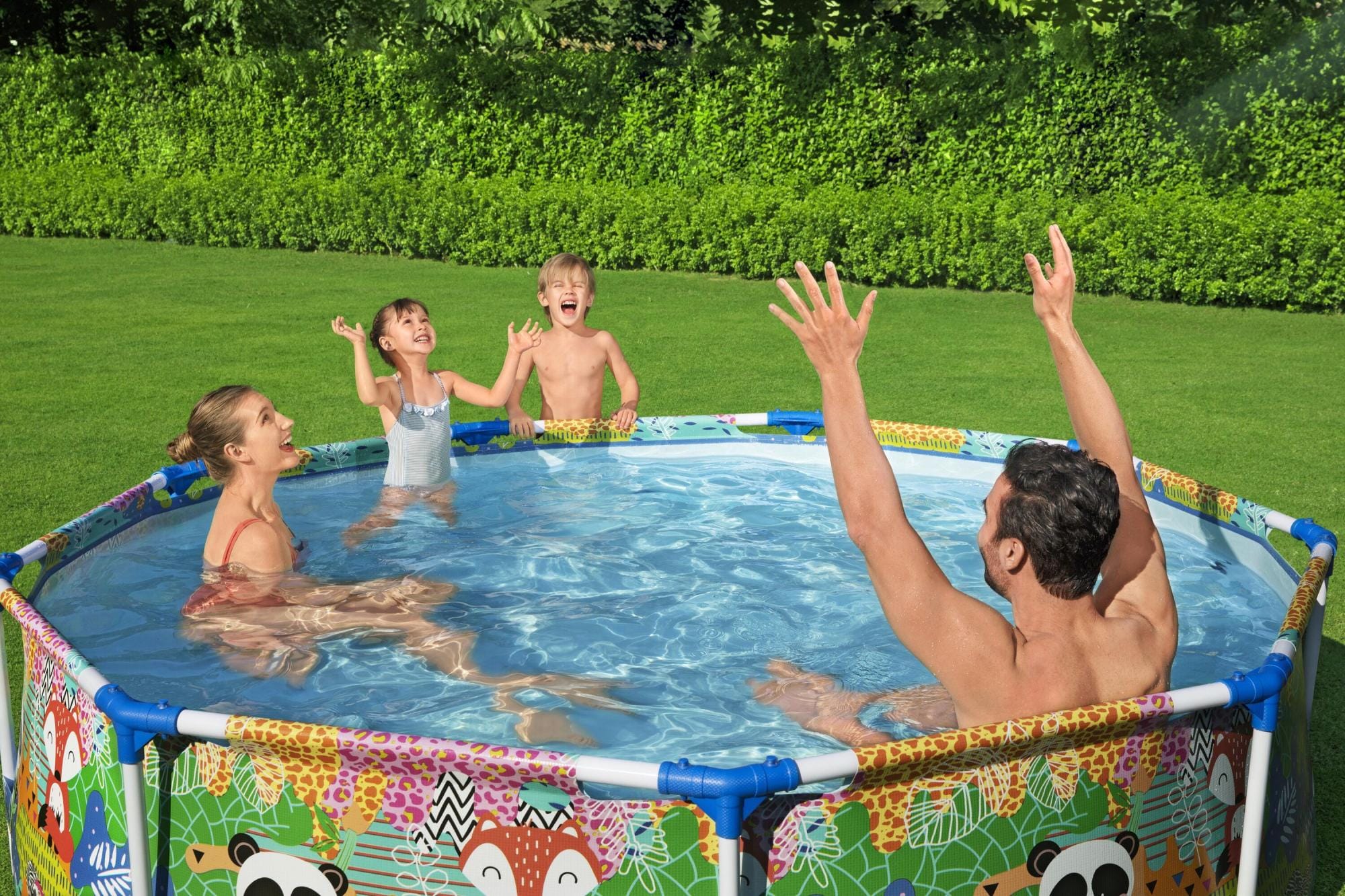 Piscine fuori terra Piscina effetto Animal da 274x66 cm Bestway 1