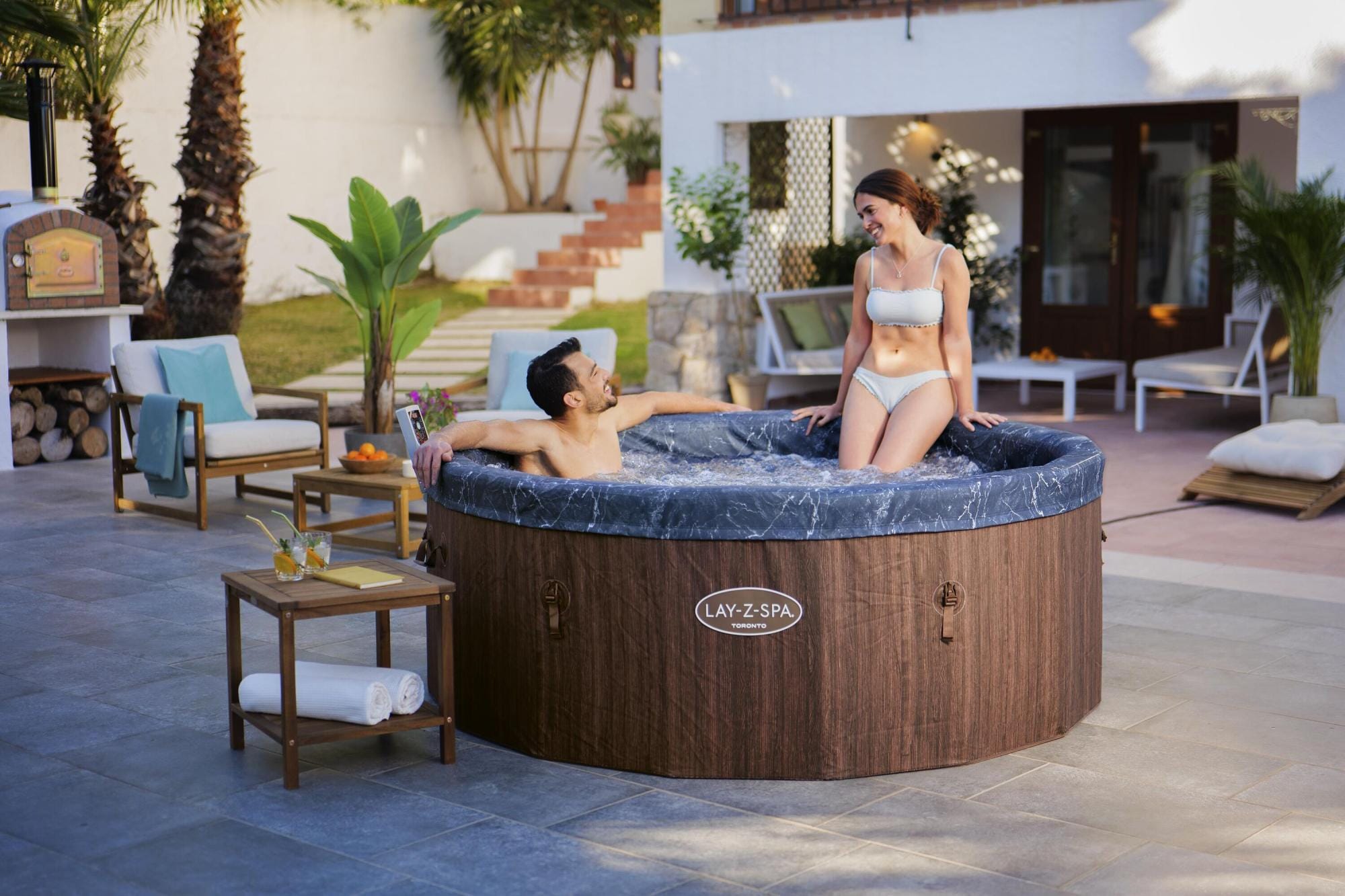 Idromassaggi gonfiabili Lay-Z-Spa Idromassaggio semirigido Lay-Z-Spa Toronto AirJet 5-7 persone Bestway 7