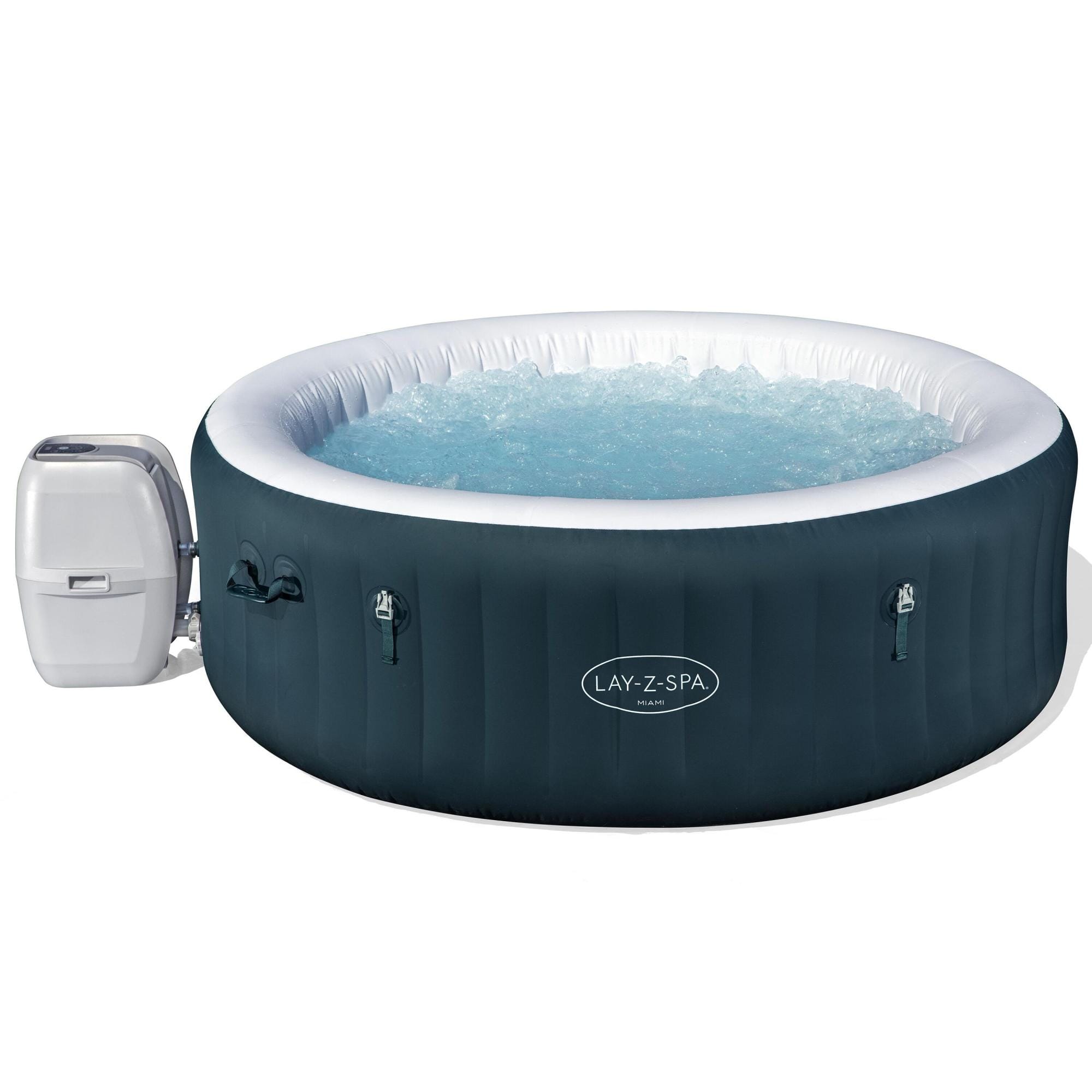 Idromassaggi gonfiabili Lay-Z-Spa Idromassaggio gonfiabile Lay-Z-Spa Miami AirJet 2-4 persone verde Bestway 1