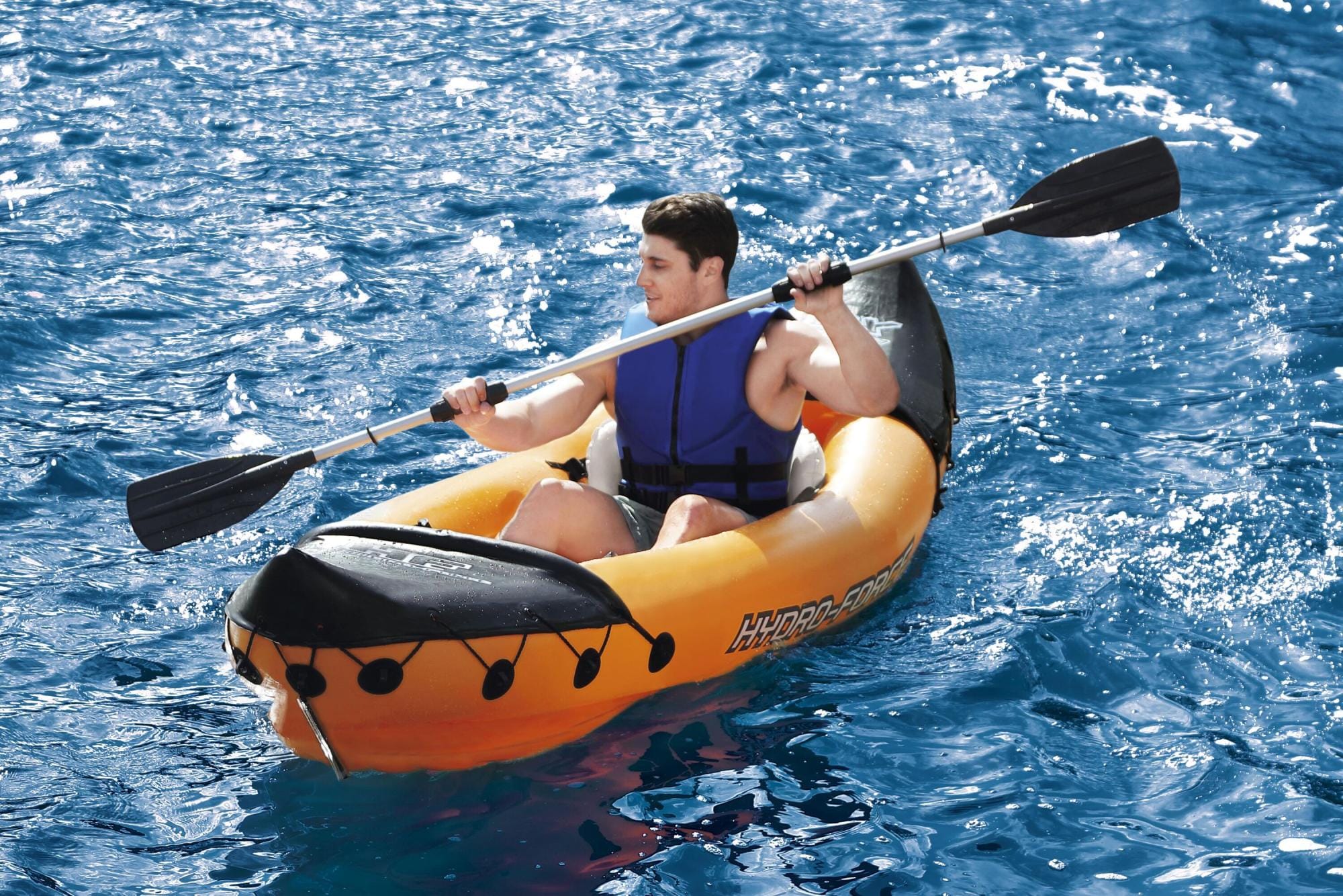 Sport Acquatici Kayak gonfiabile Lite-Rapid, 2 posti da 321x88 cm Bestway 3